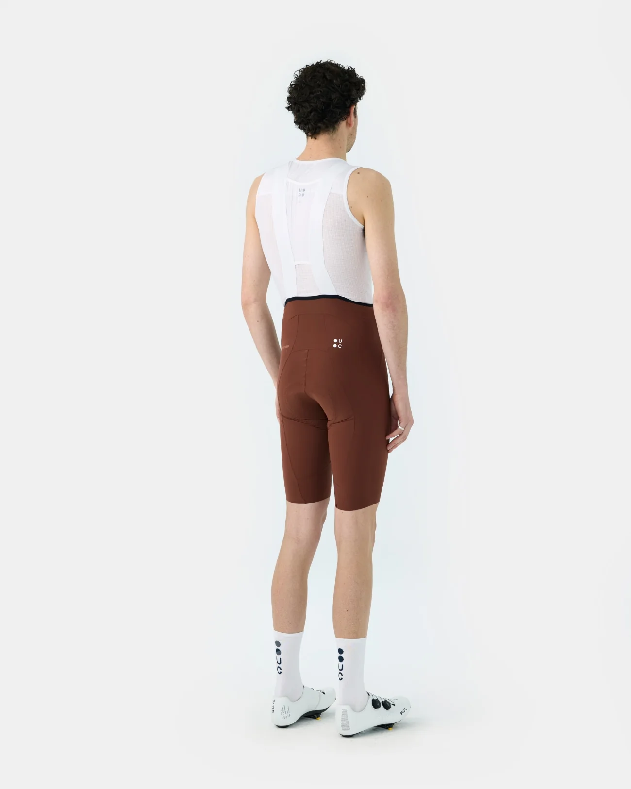 Men's Chroma Bib Shorts - Brick Red - Image 3