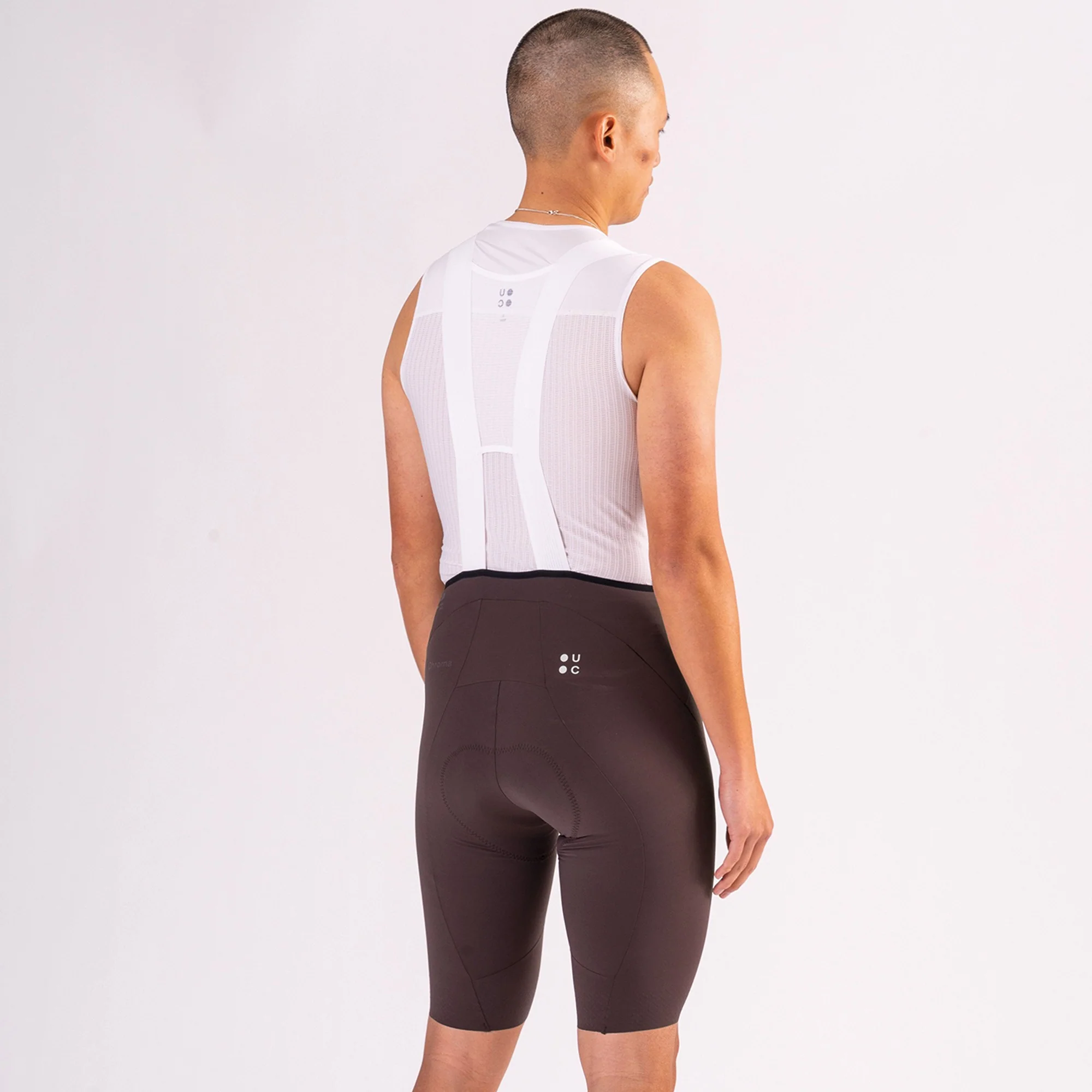 Men’s Chroma Bib Shorts - Heavy Bark Brown - Image 3