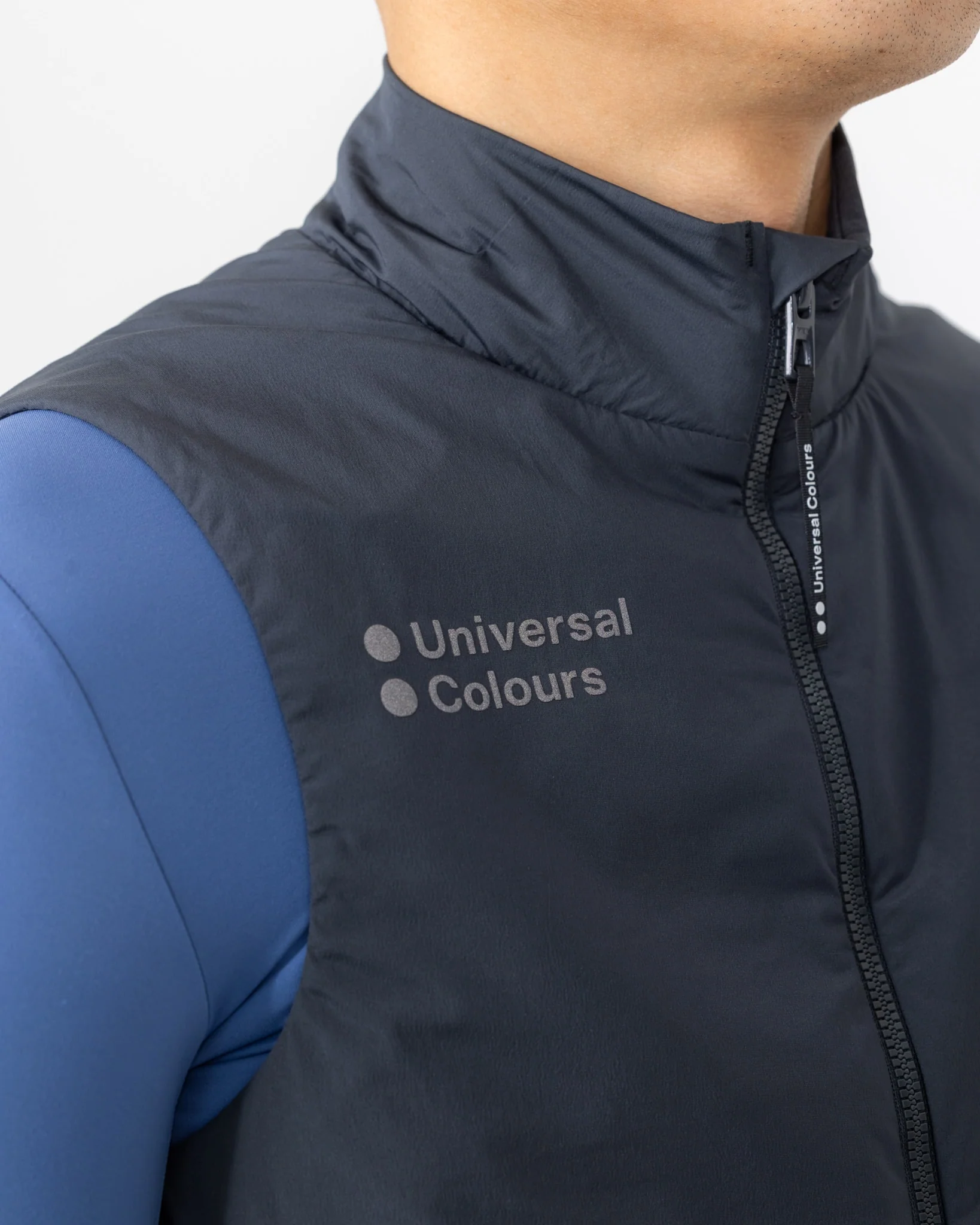 Unisex Chroma Insulated Gilet - Slate Grey - Image 5