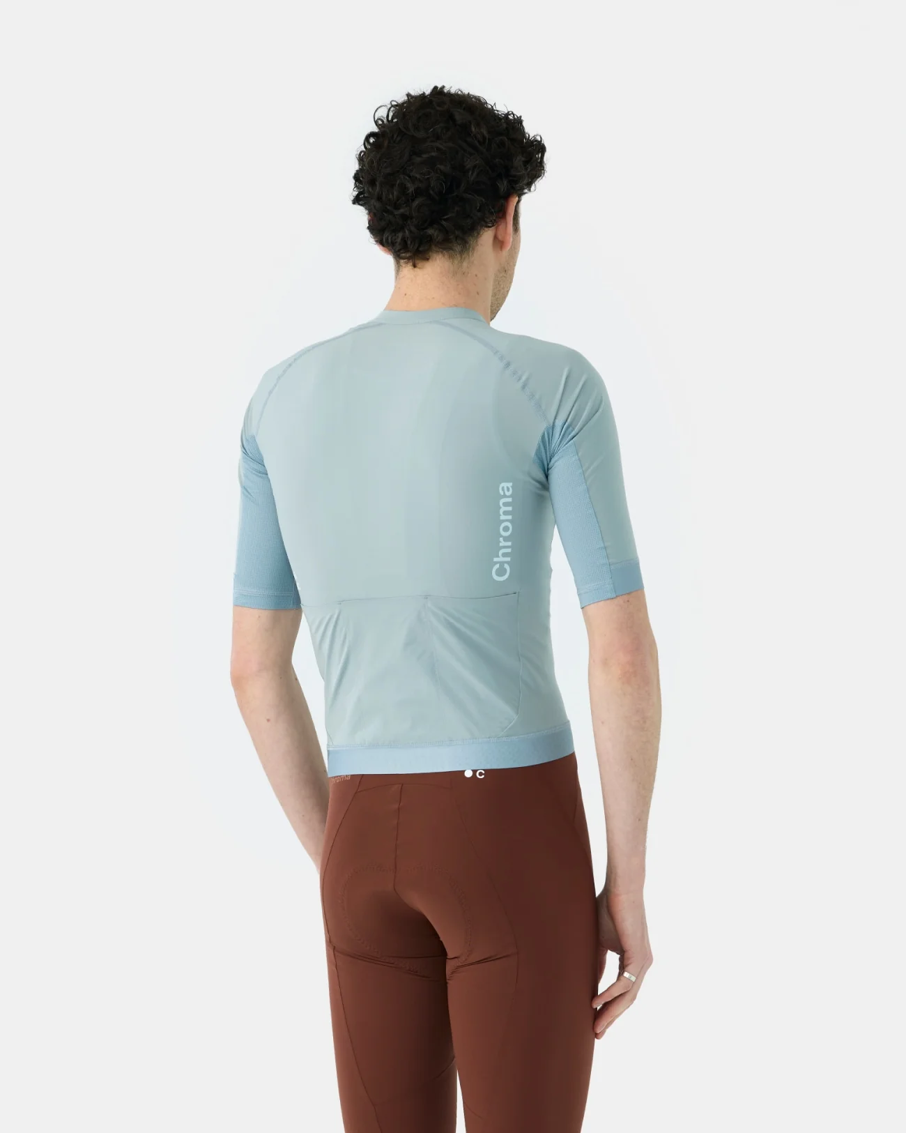 Men's Chroma Short Sleeve Jersey - Sky Blue - Image 3