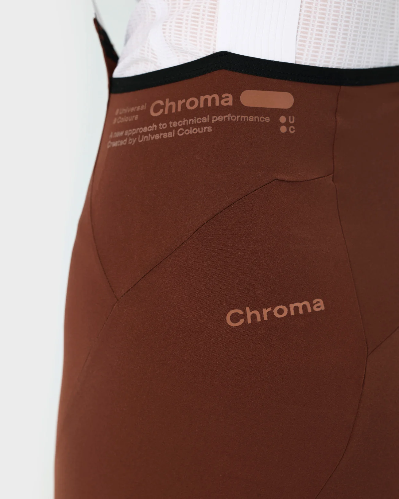 Women's Chroma Bib Shorts - Brick Red - Image 4