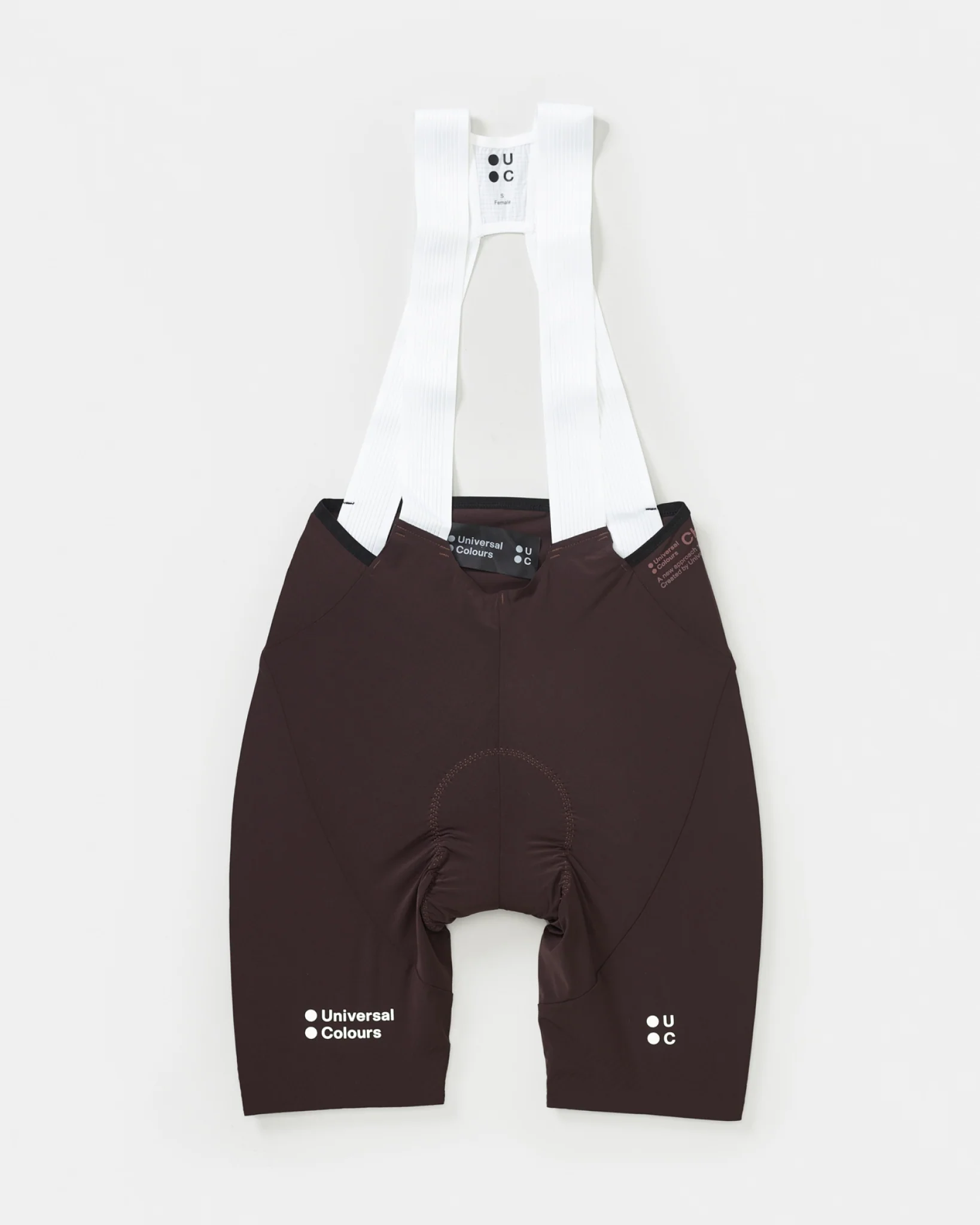 Womenâs Chroma Bib Shorts - Heavy Bark Brown