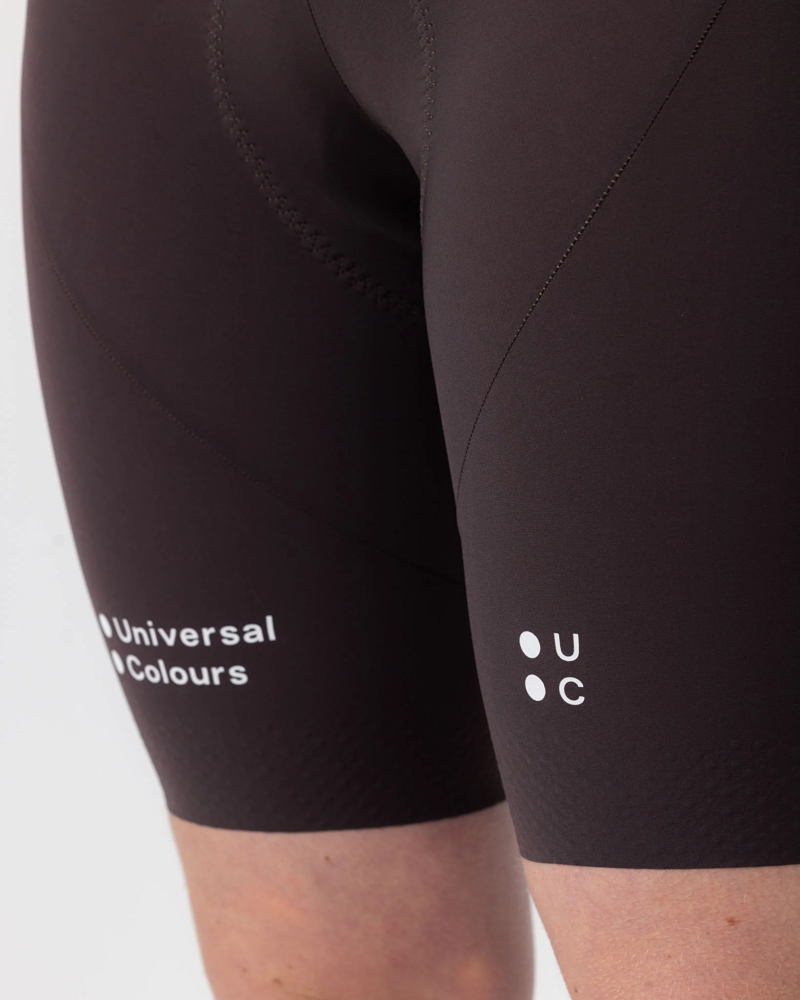 Womenâs Chroma Bib Shorts - Heavy Bark Brown - Image 4