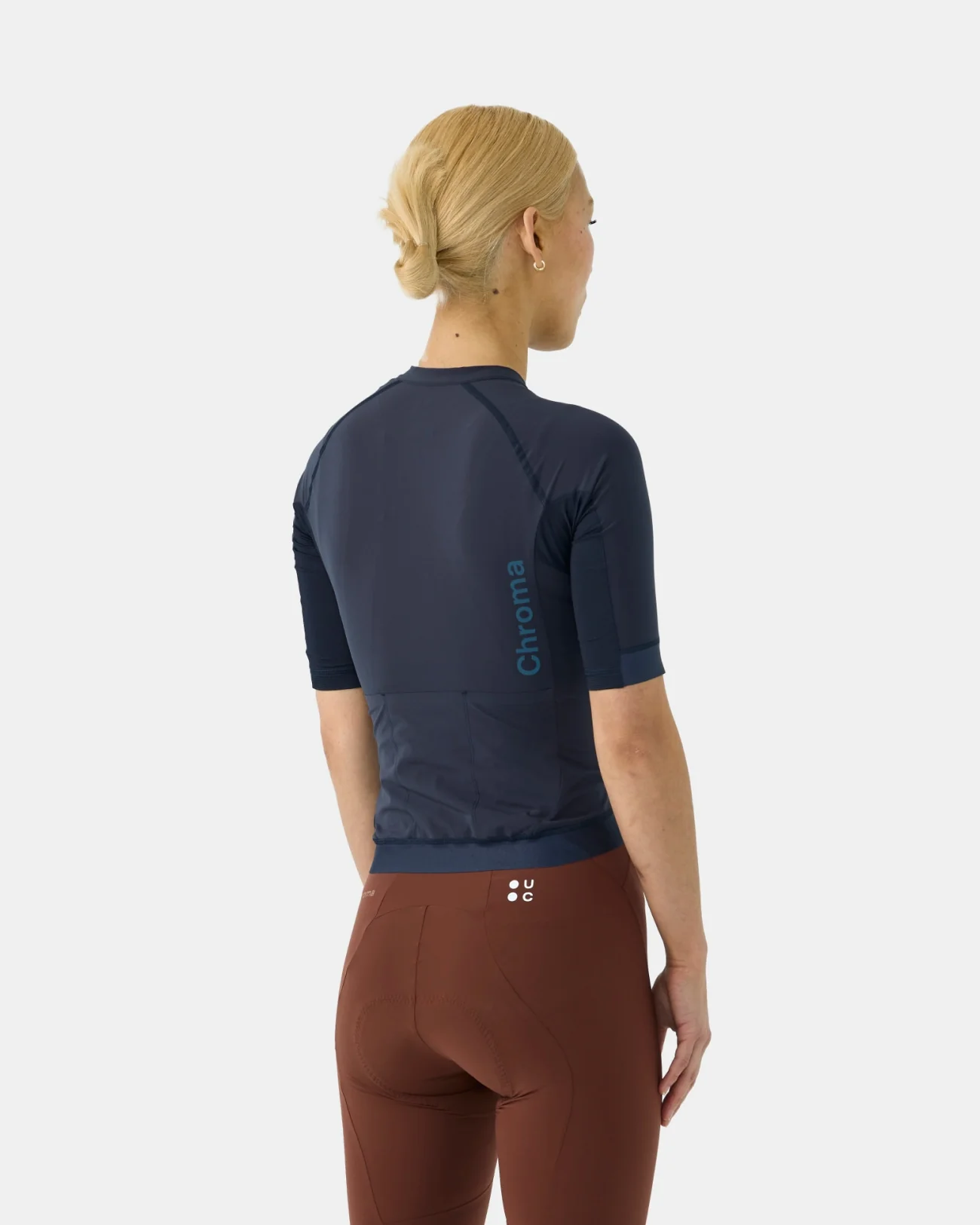 Women's Chroma Short Sleeve Jersey - Midnight Blue - Image 3
