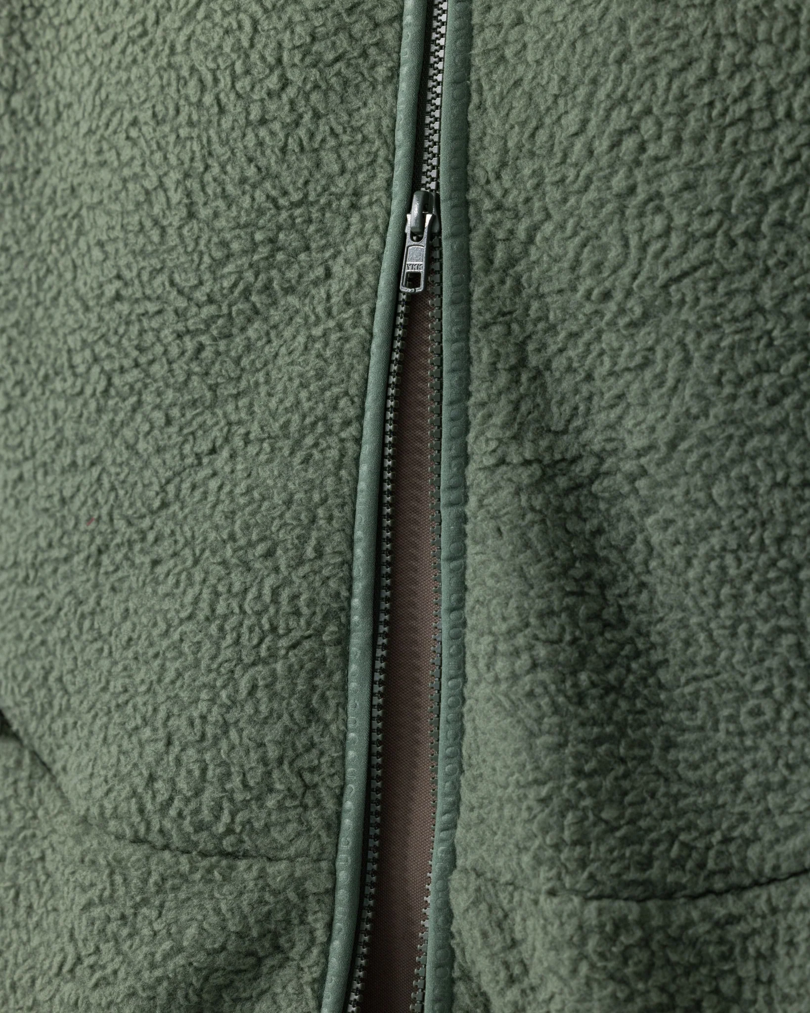 Unisex Fleece Jacket - Green - Image 6
