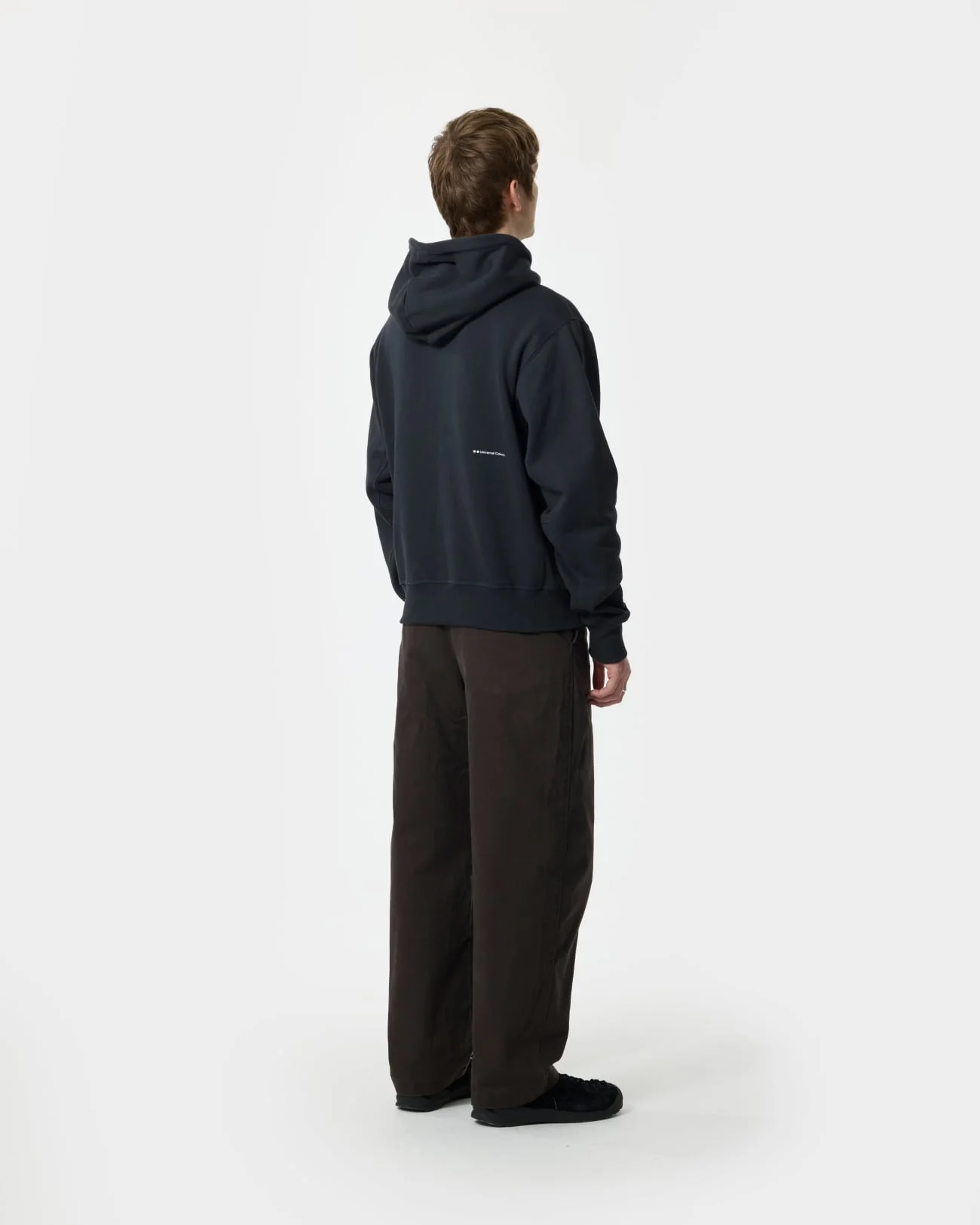 Unisex Hoodie - Charcoal Black - Image 3