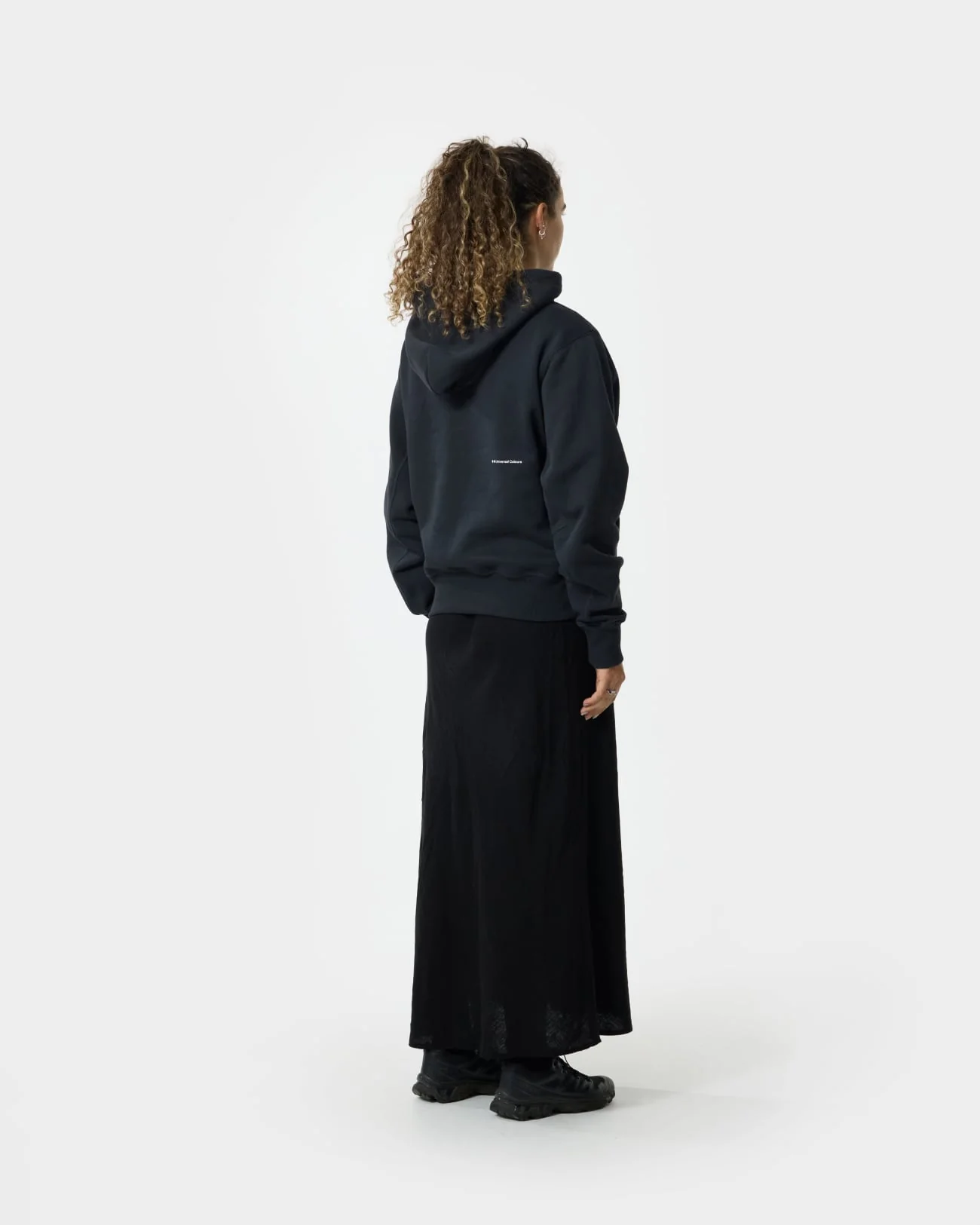 Unisex Hoodie - Charcoal Black - Image 5