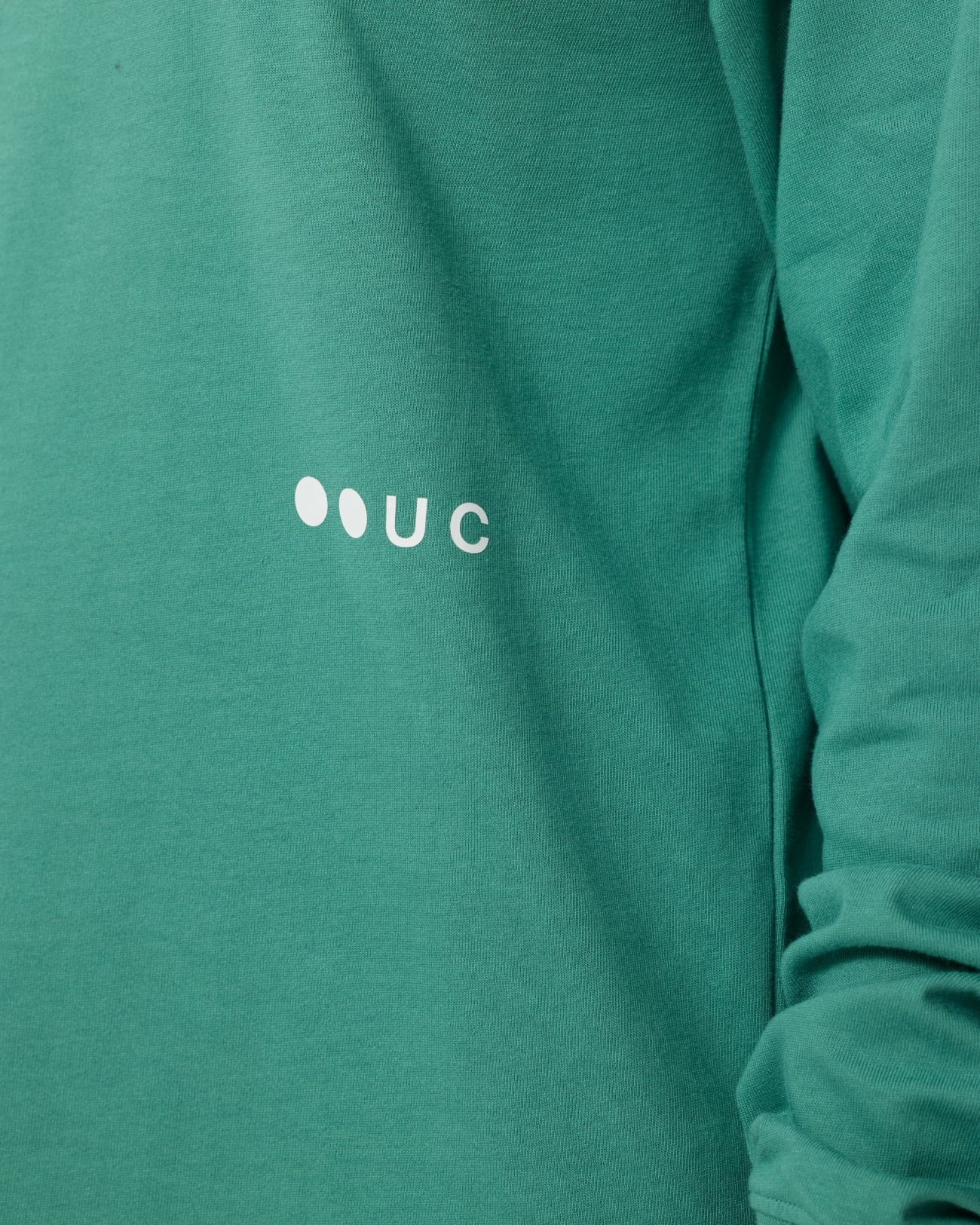Unisex Long Sleeve Tee - Bottle Green - Image 4