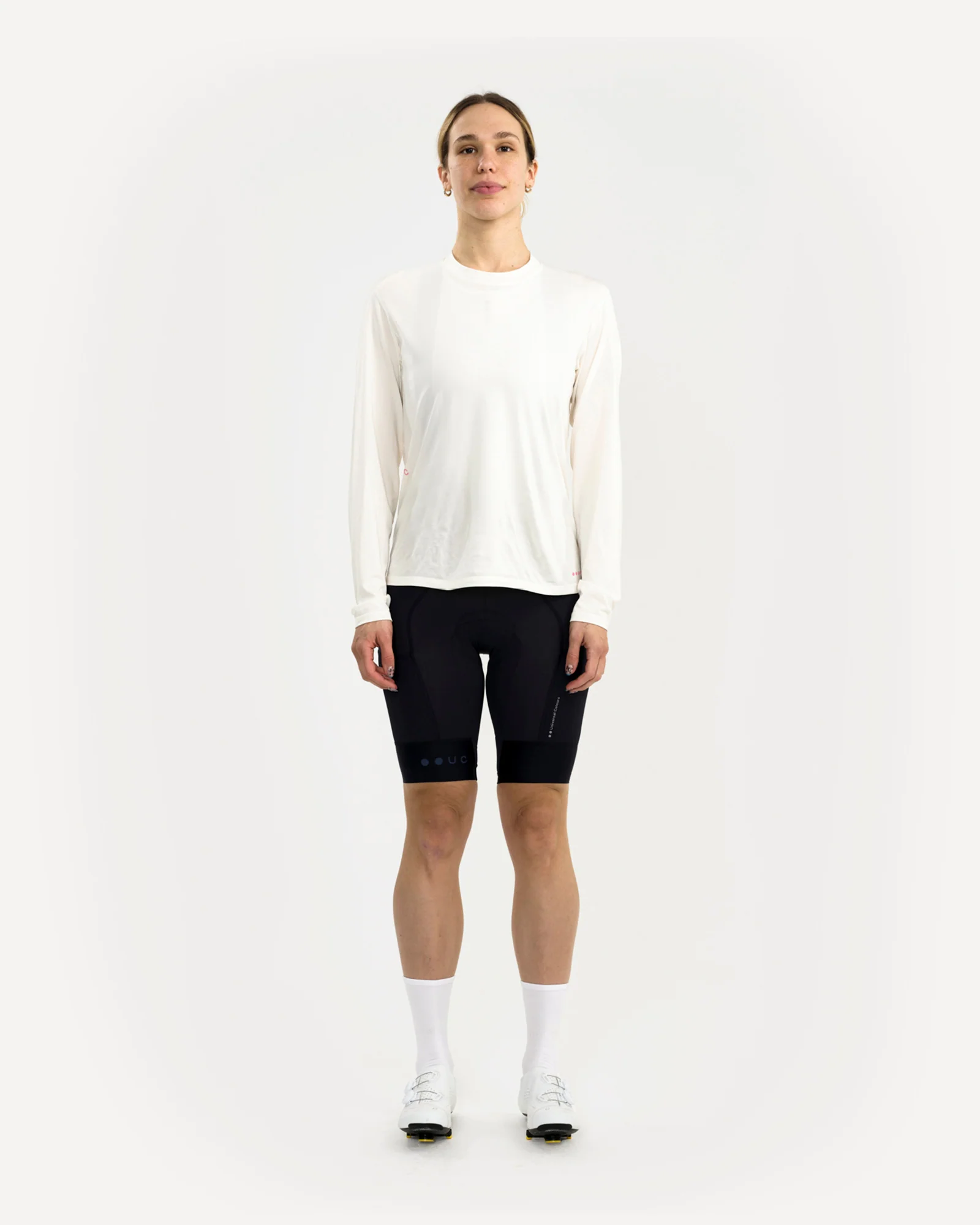 Long Sleeve Tech Tee Off White - Image 5