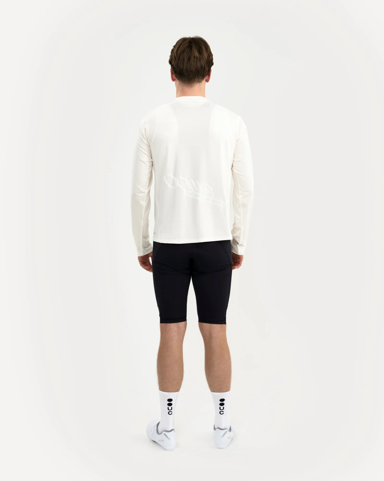 Long Sleeve Tech Tee Off White - Image 6
