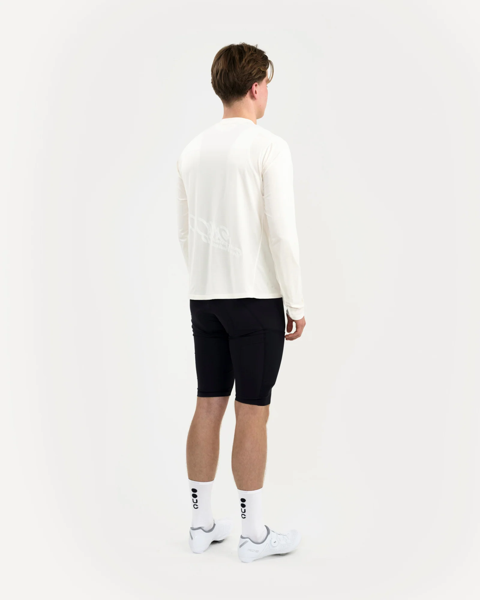 Long Sleeve Tech Tee Off White - Image 7