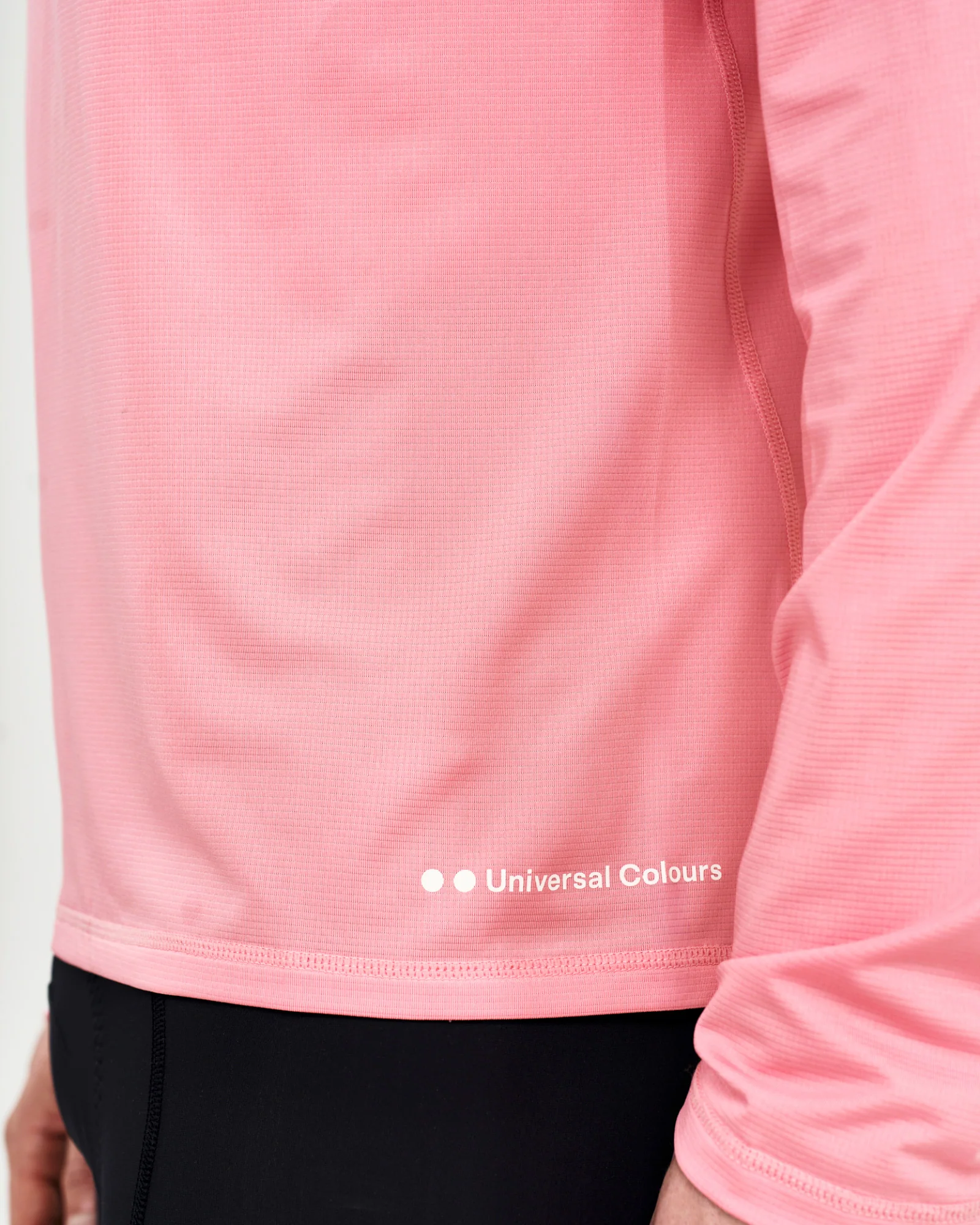 Long Sleeve Tech Tee Washed Pink - Image 4