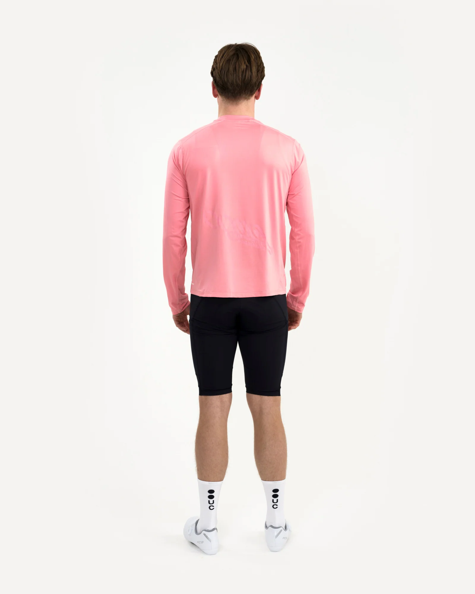 Long Sleeve Tech Tee Washed Pink - Image 9