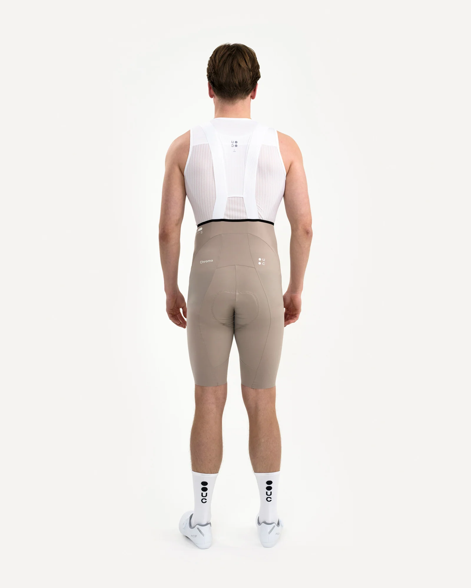 Men's Chroma Bib Short - Moon Grey - Image 8