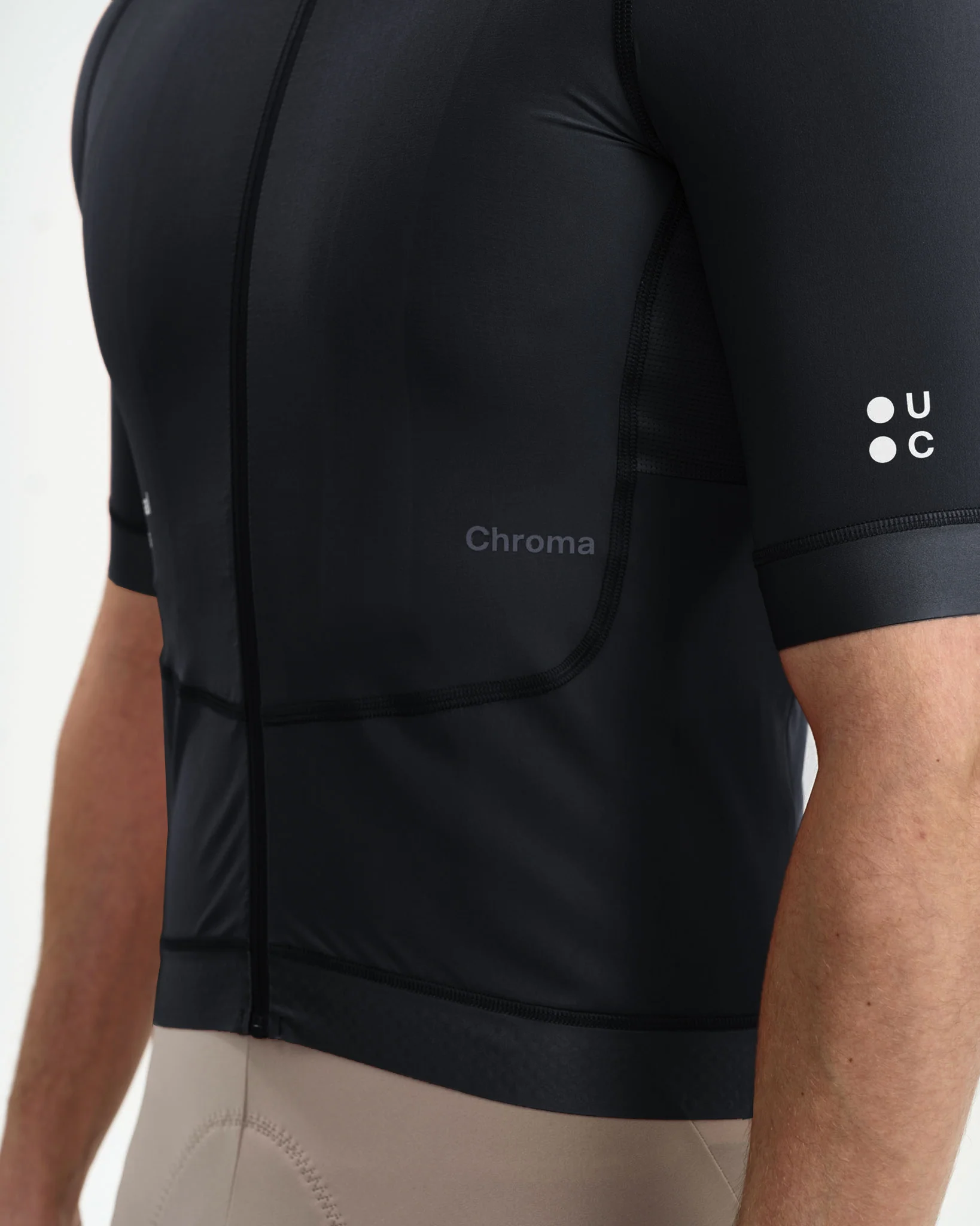 Men's Chroma Short Sleeve Jersey Black - Image 5