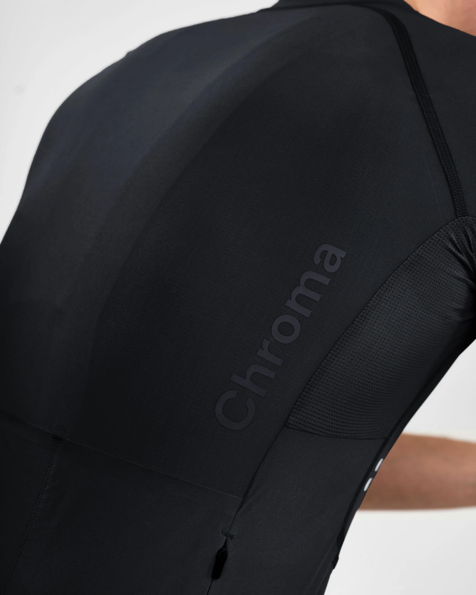 Men's Chroma Short Sleeve Jersey Black - Image 6