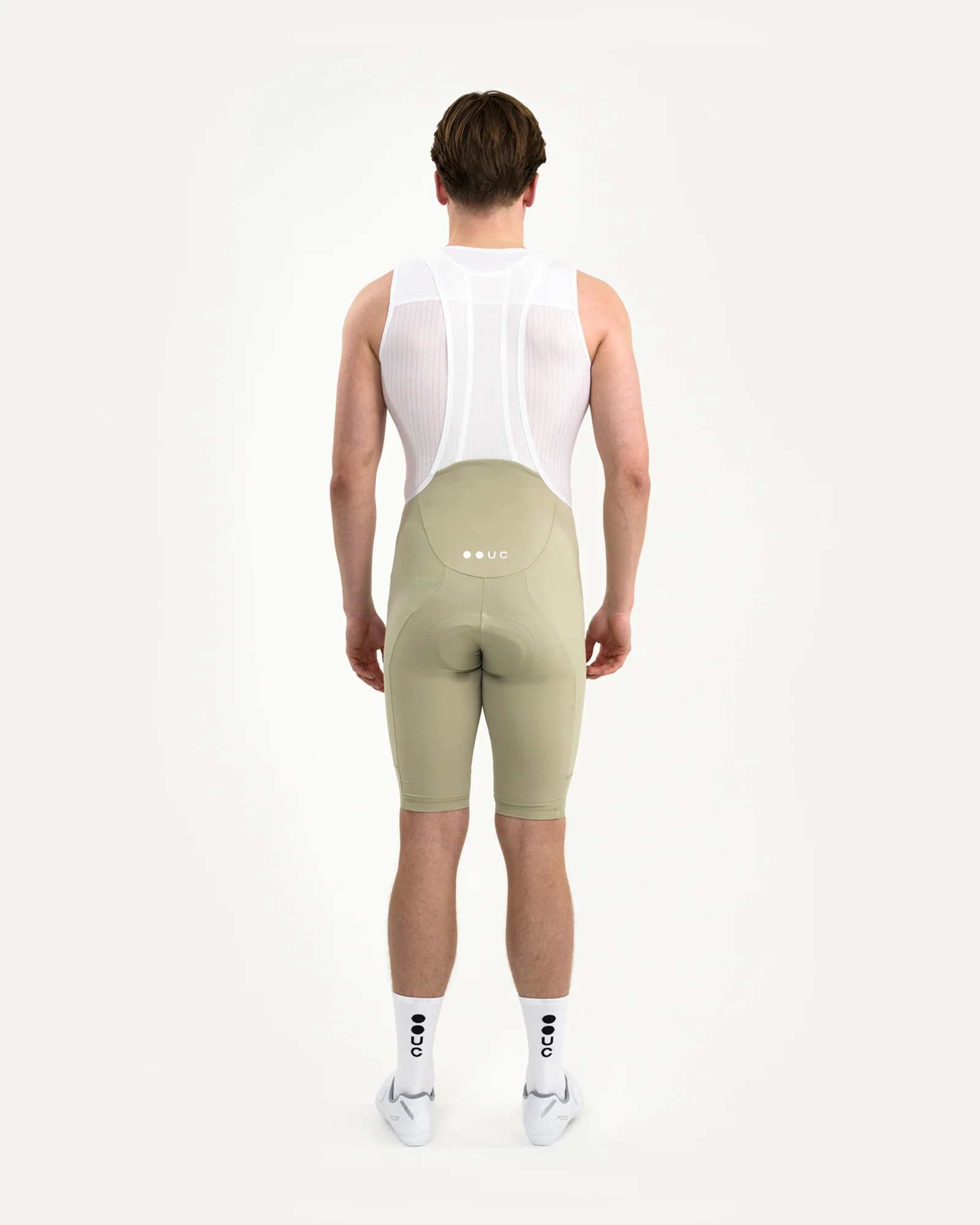 Men's Mono Bib Shorts 2.0 Green Tea - Image 3