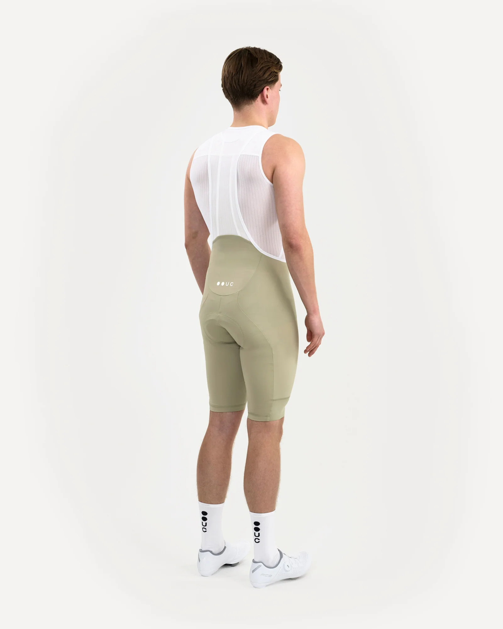 Men's Mono Bib Shorts 2.0 Green Tea - Image 5