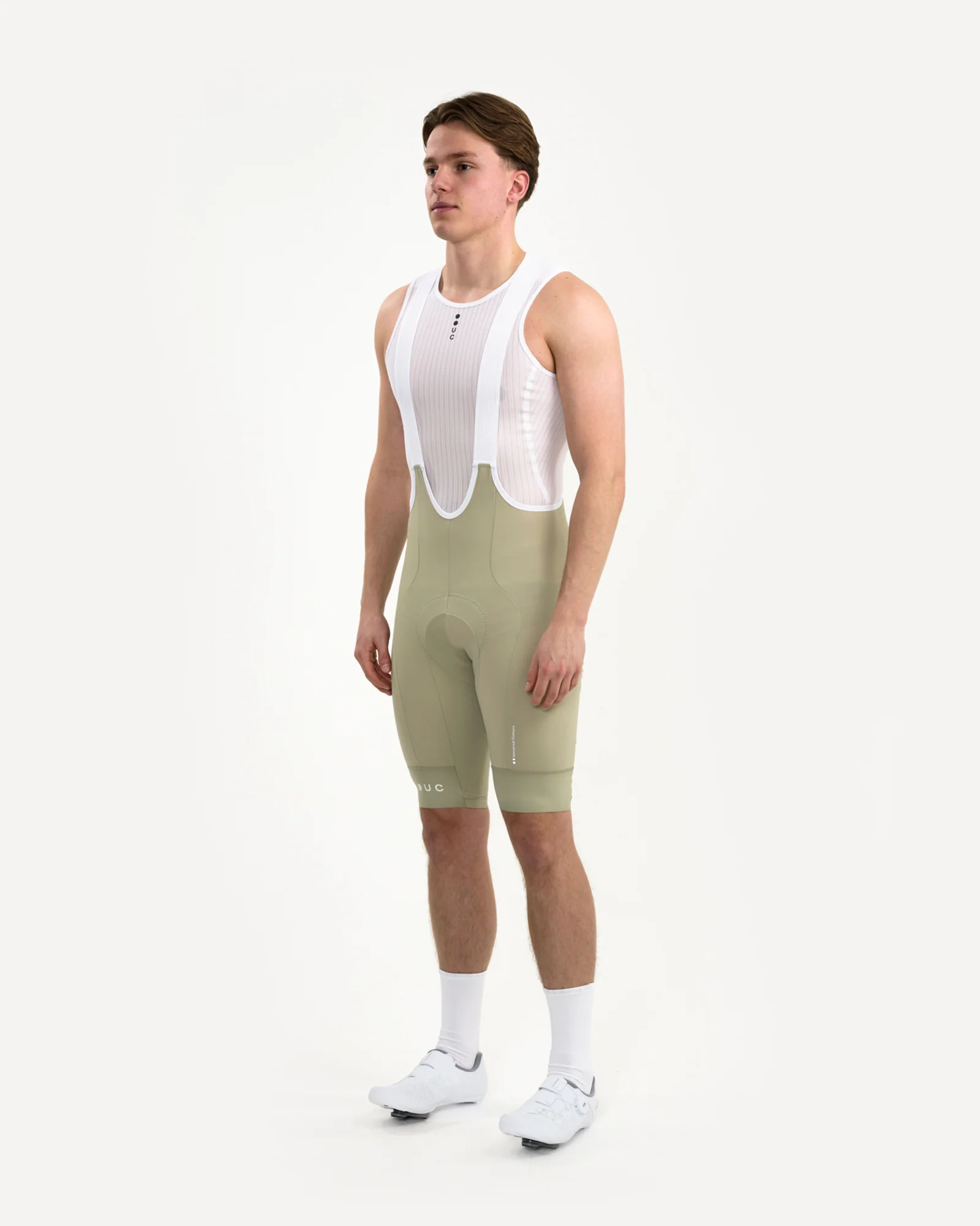 Men's Mono Bib Shorts 2.0 Green Tea - Image 7