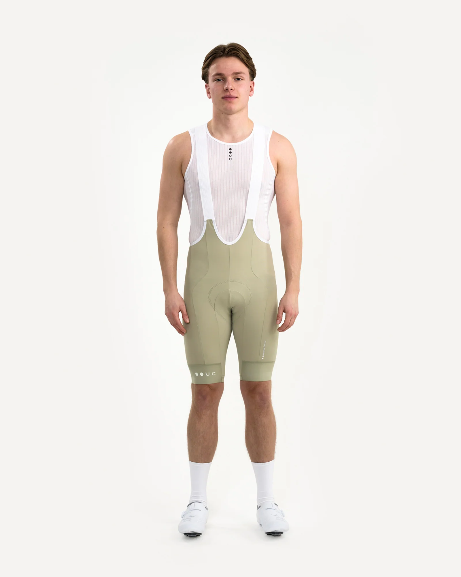 Men's Mono Bib Shorts 2.0 Green Tea - Image 9