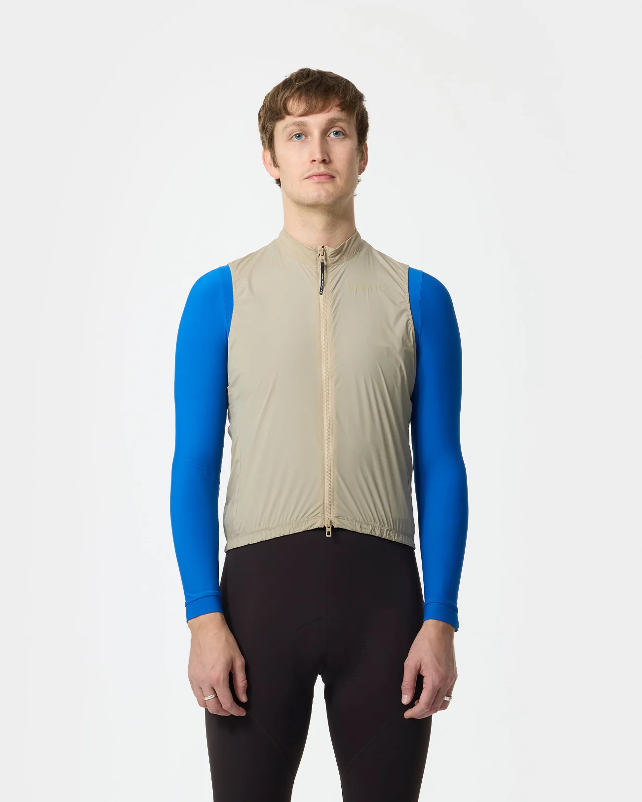 Men's Mono Gilet 2.0 - Rice Beige - Image 2
