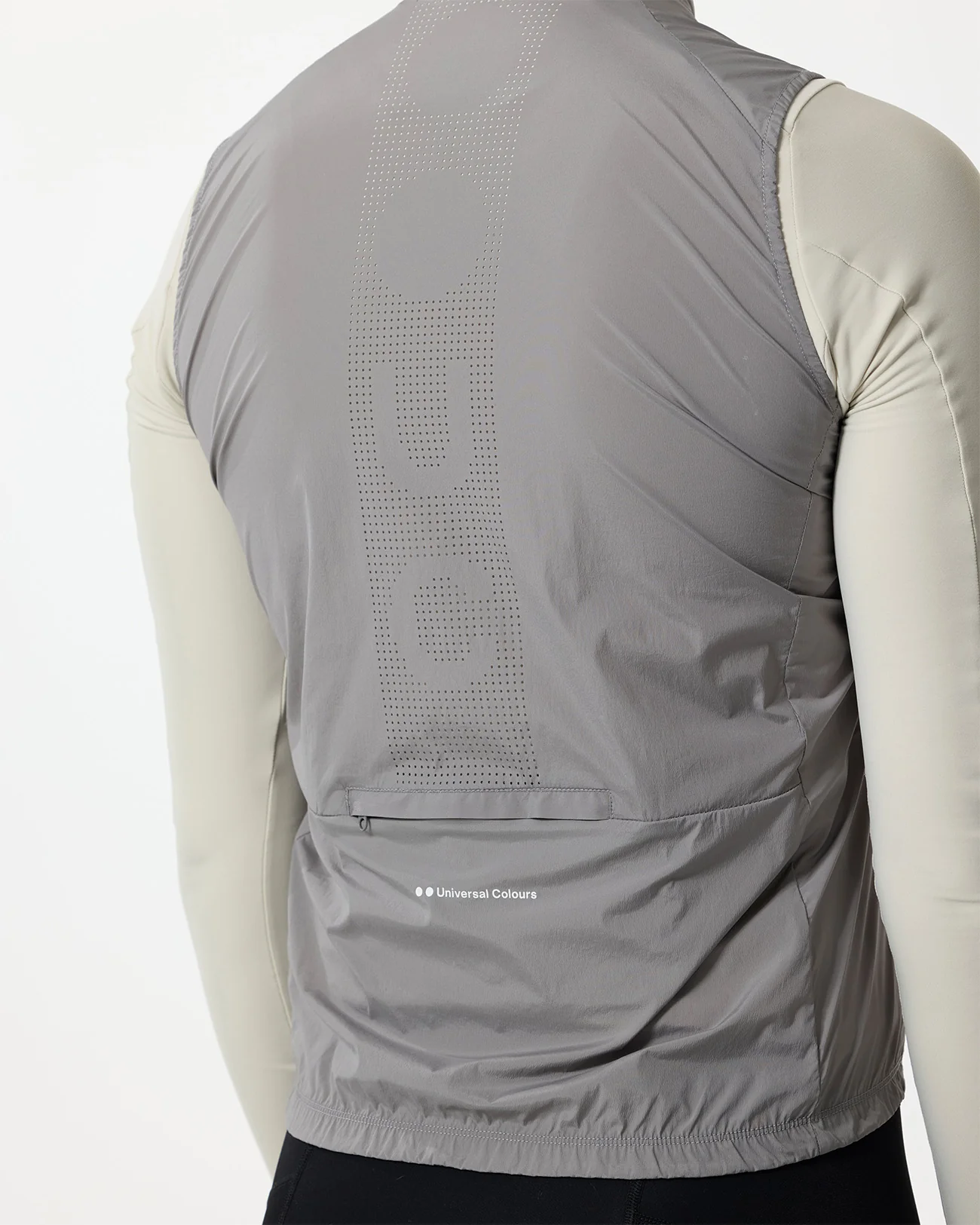 Men's Mono Gilet - Shoot Grey - Image 5