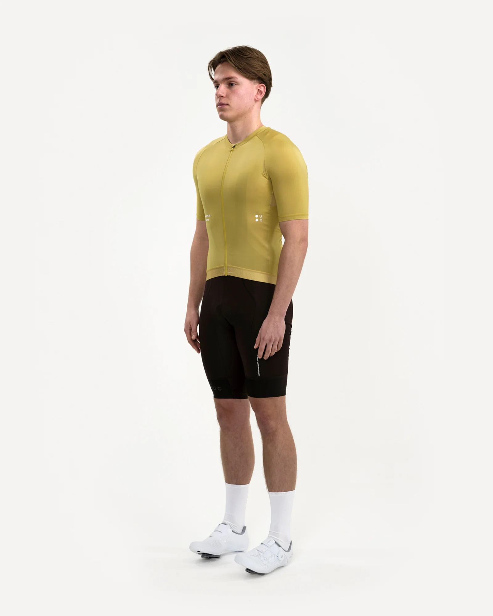 Men's Mono Short Sleeve Jersey Acidic Yellow - Image 7