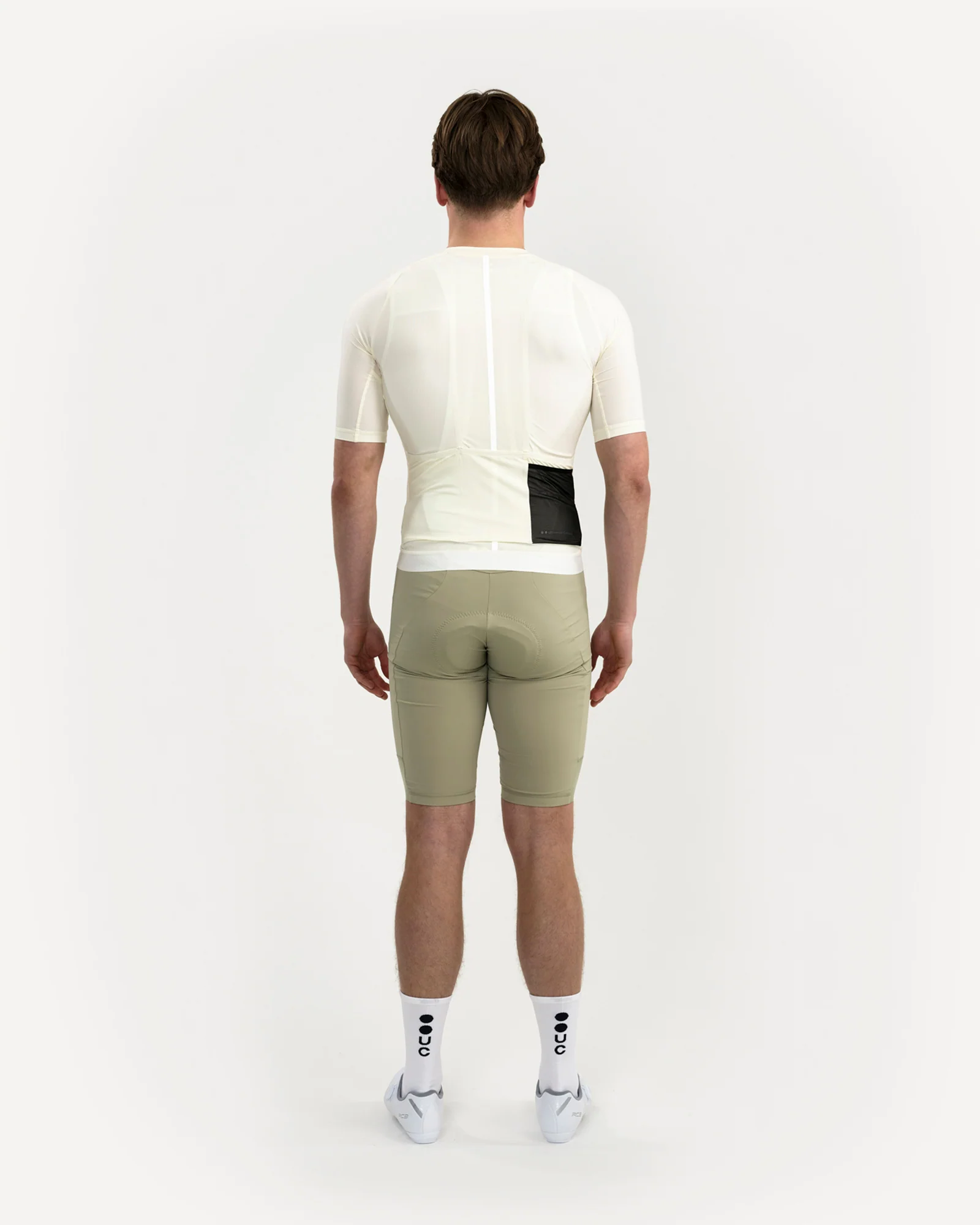 Men's Mono Short Sleeve Jersey Tampered White - Image 3