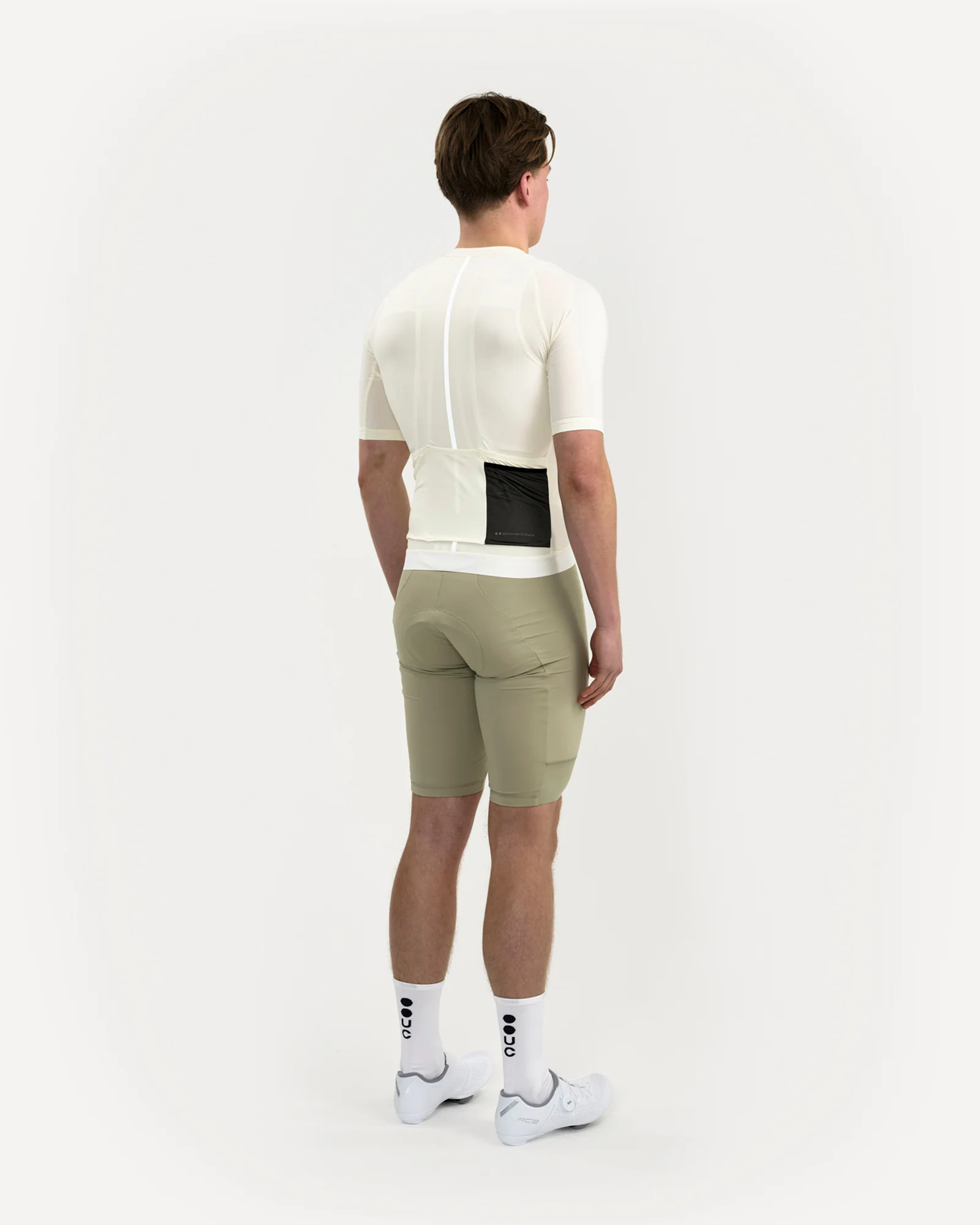 Men's Mono Short Sleeve Jersey Tampered White - Image 5
