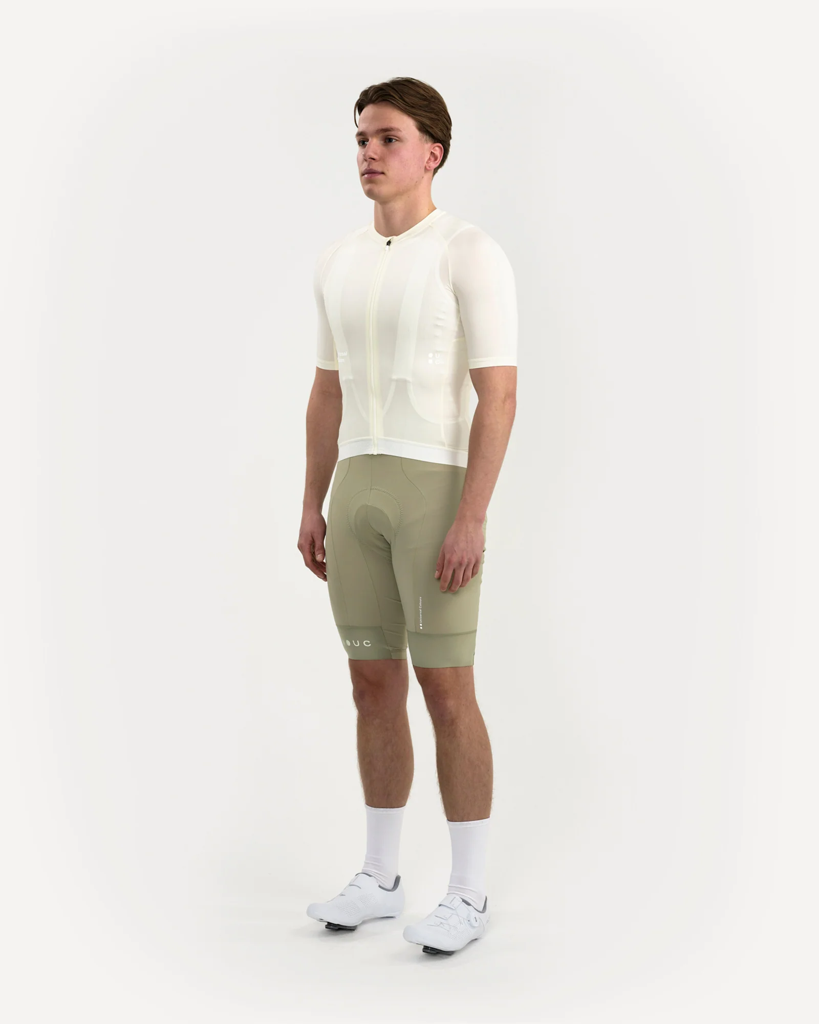 Men's Mono Short Sleeve Jersey Tampered White - Image 7