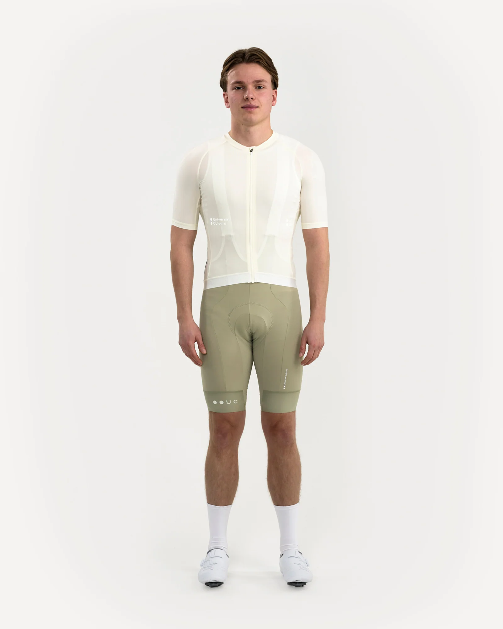 Men's Mono Short Sleeve Jersey Tampered White - Image 9