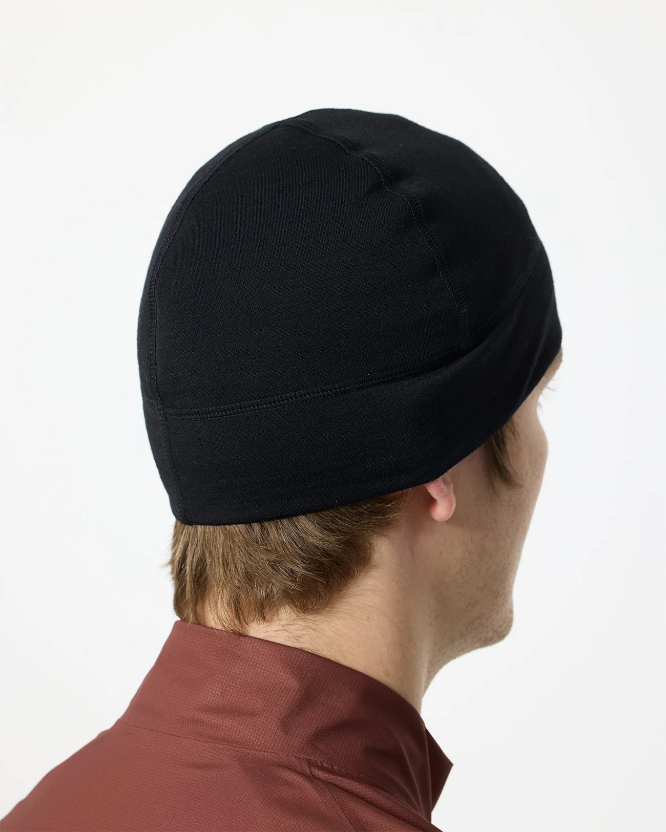 Merino Beanie - Black - Image 5