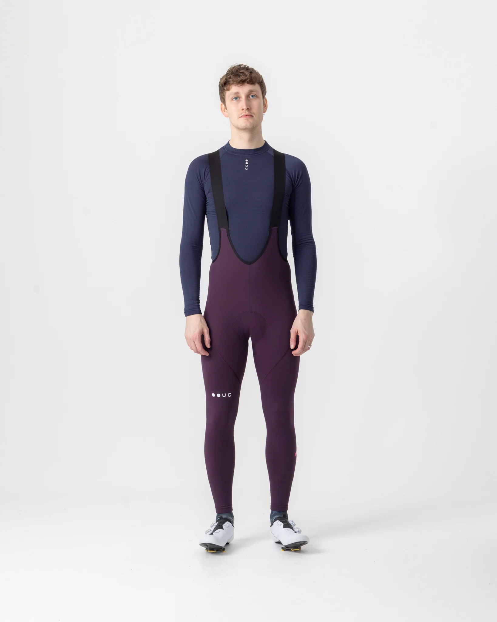 Men's Mono Bib Tight - Purple - Image 2