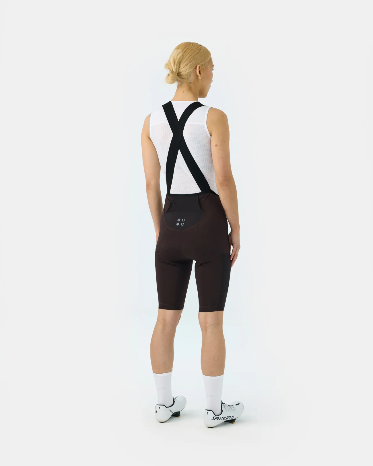 Women's Mono Cargo Bib Shorts - Heavy Bark Brown - Image 3
