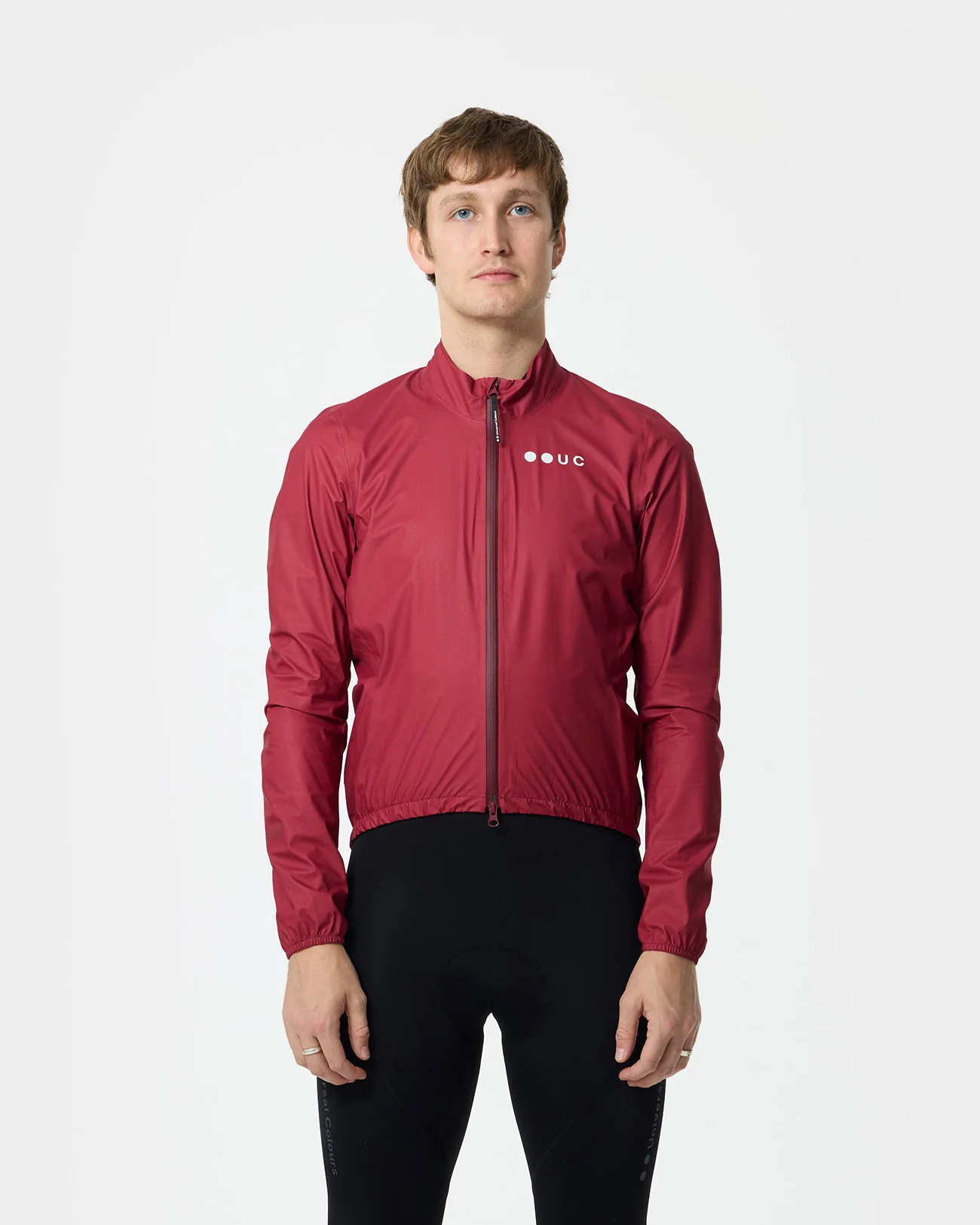 Men's Mono Rain Jacket - Victor Red - Image 2