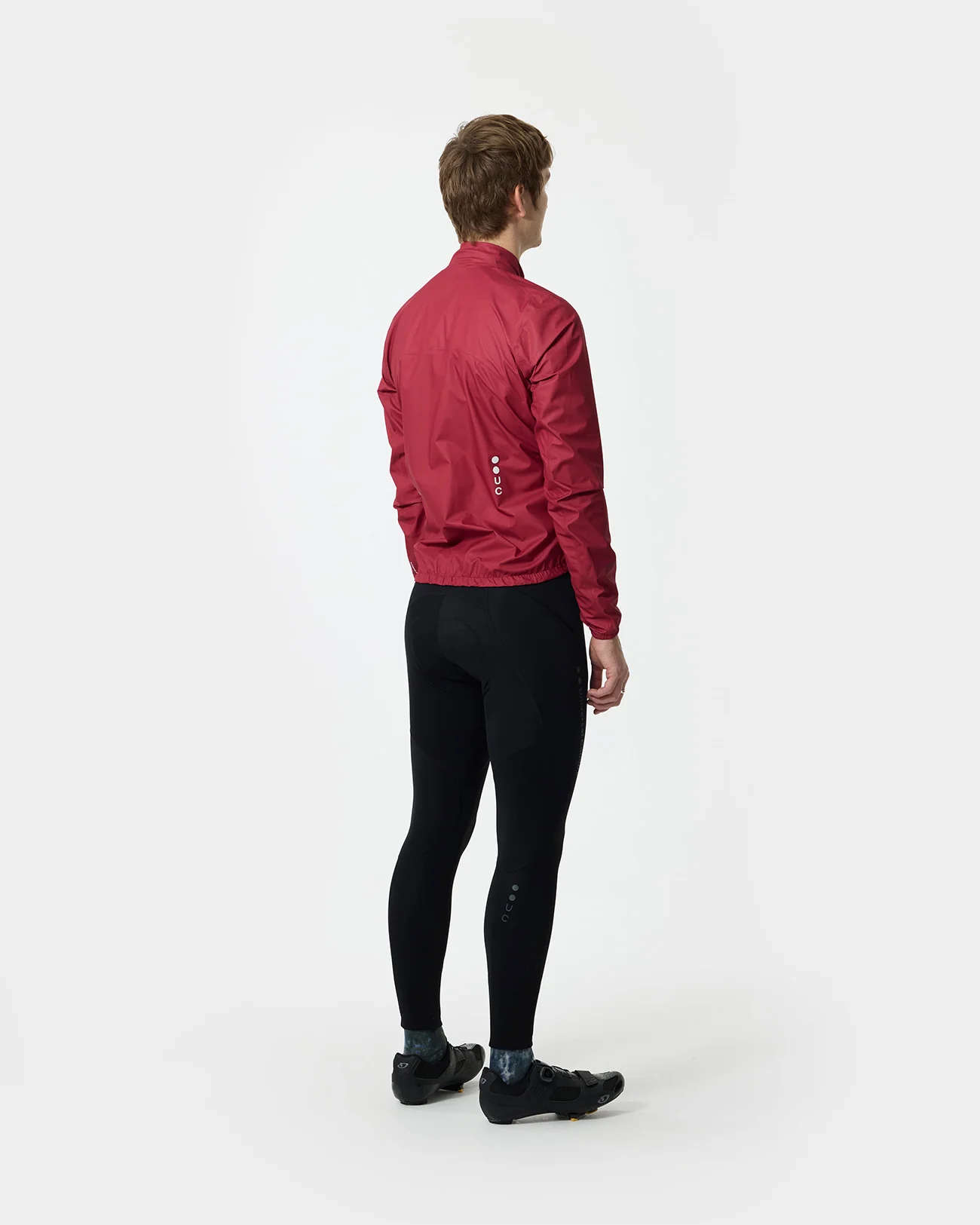 Men's Mono Rain Jacket - Victor Red - Image 3