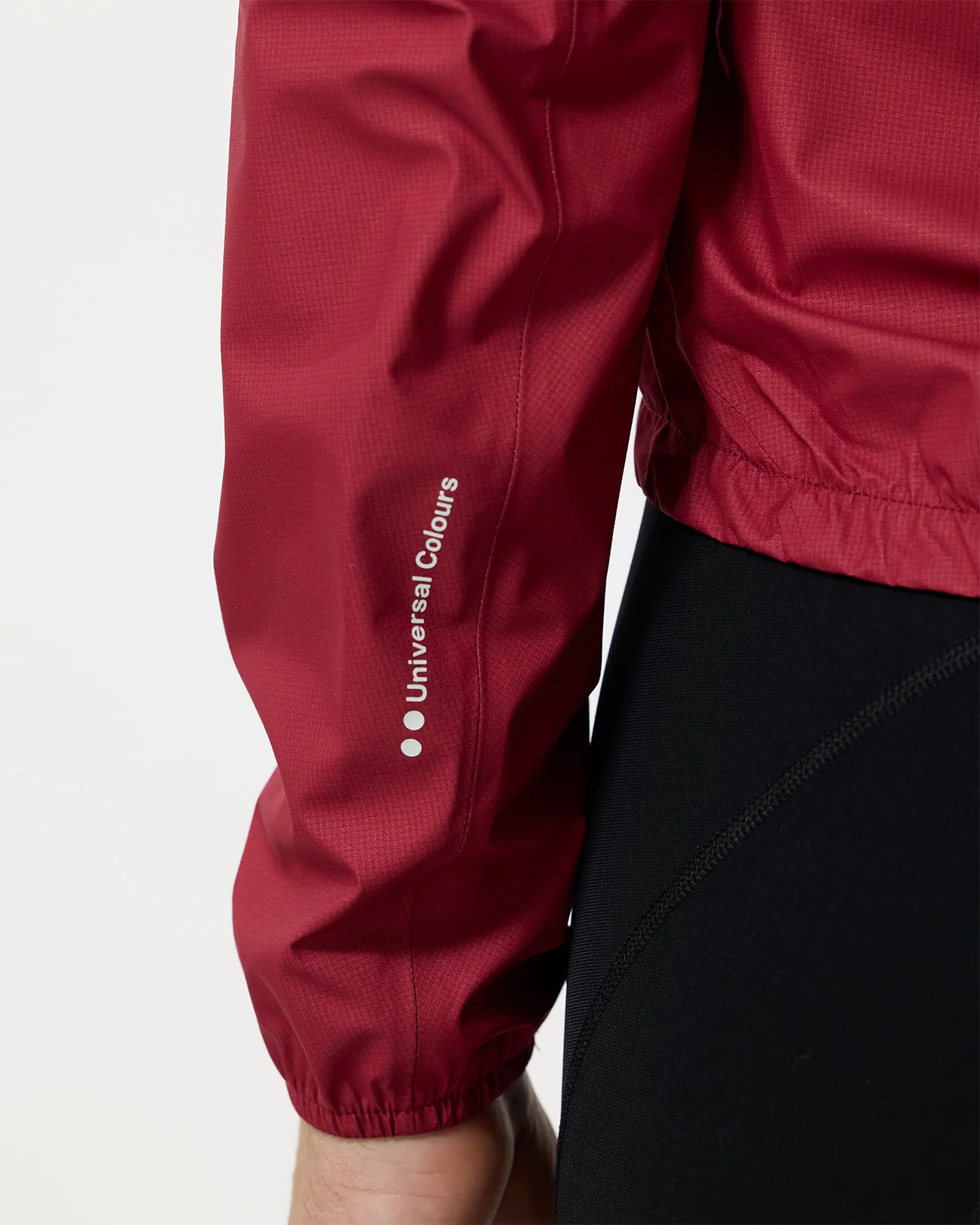 Men's Mono Rain Jacket - Victor Red - Image 7