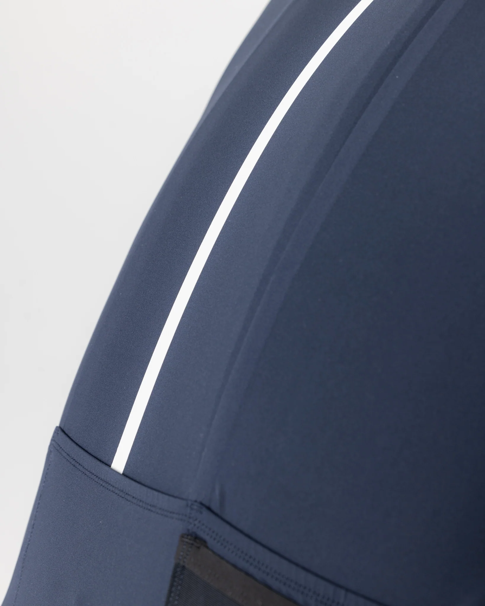 Men's Mono Short Sleeve Jersey - Navy Blue - Image 5
