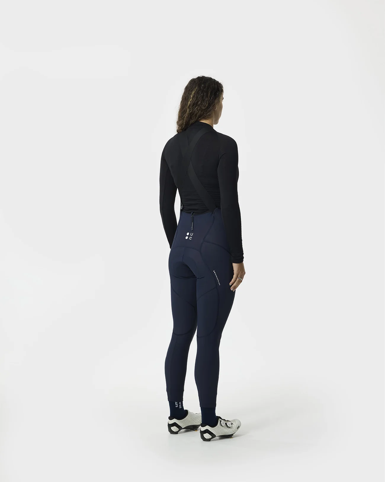 Women's Mono Bib Tight - Navy Blue - Image 3