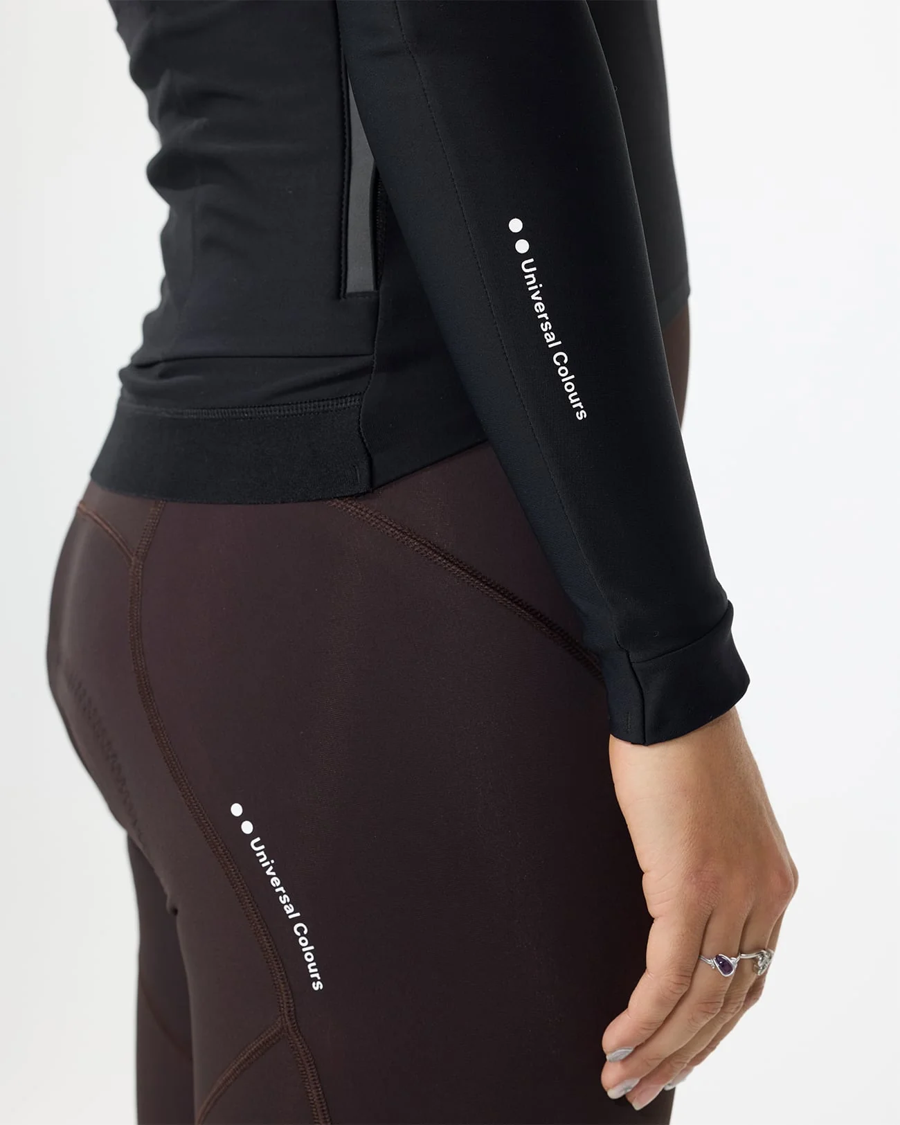 Women's Mono Long Sleeve Jersey - Black - Image 5