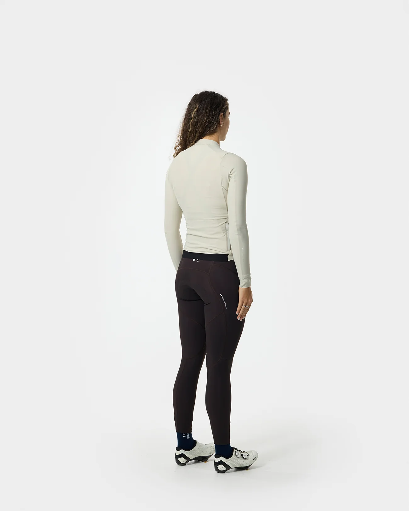 Women's Mono Long Sleeve Jersey - Stone White - Image 3
