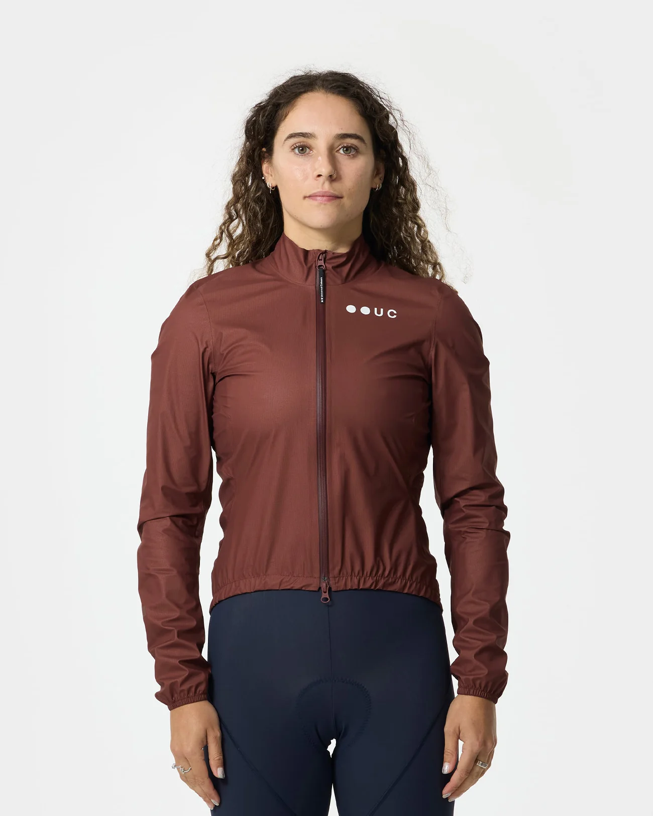 Women's Mono Rain Jacket - Fred Brown - Image 2