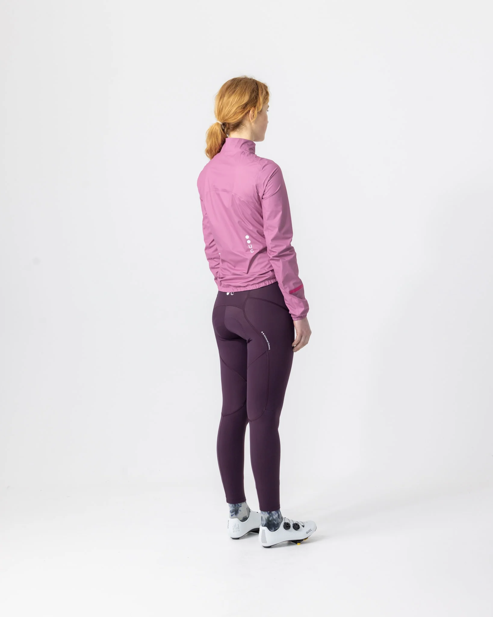Women's Mono Rain Jacket - Soft Pink - Image 3