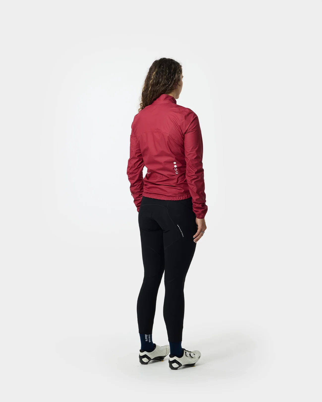 Women's Mono Rain Jacket - Victor Red - Image 3