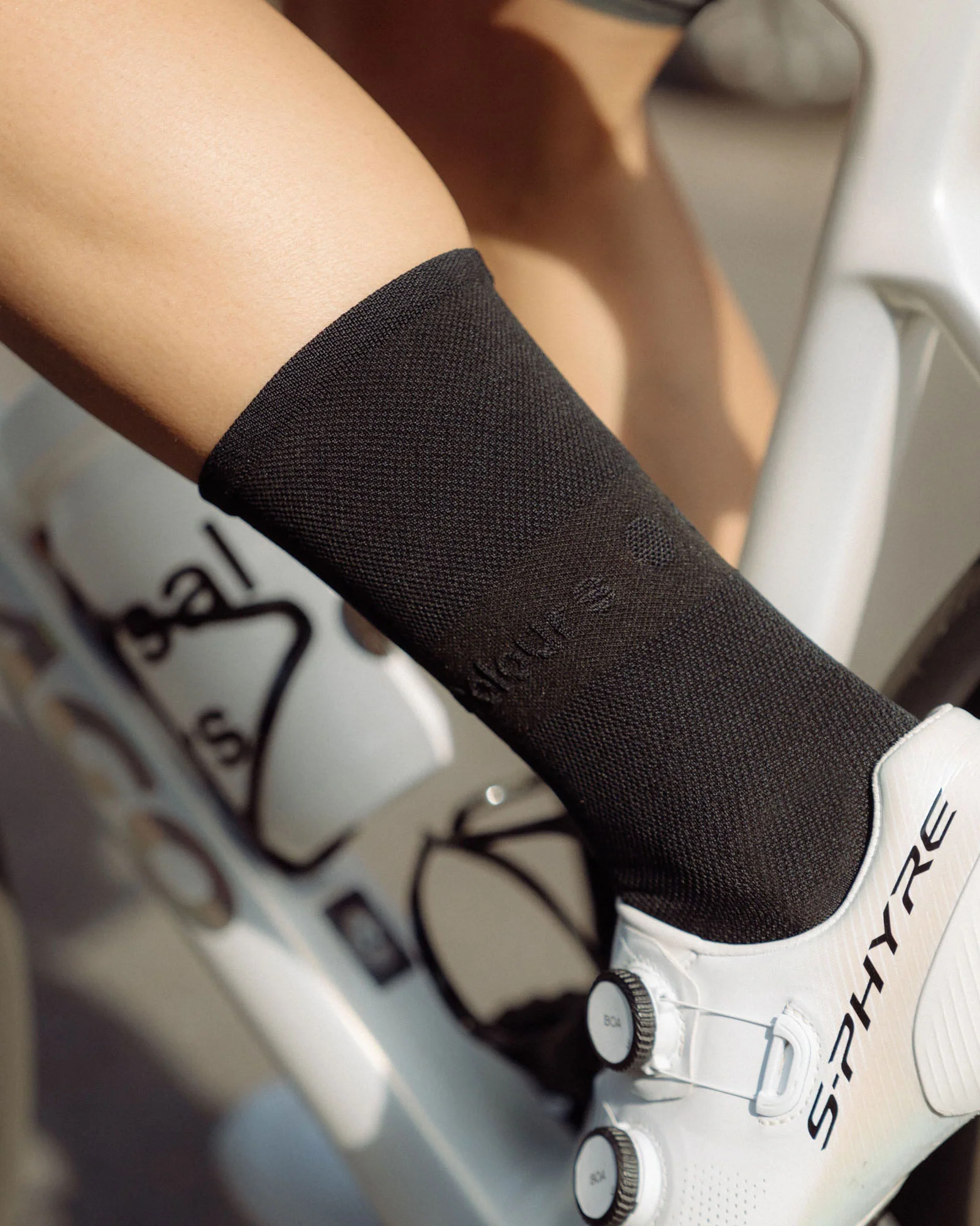 Lightweight Summer Socks - Black - Image 2
