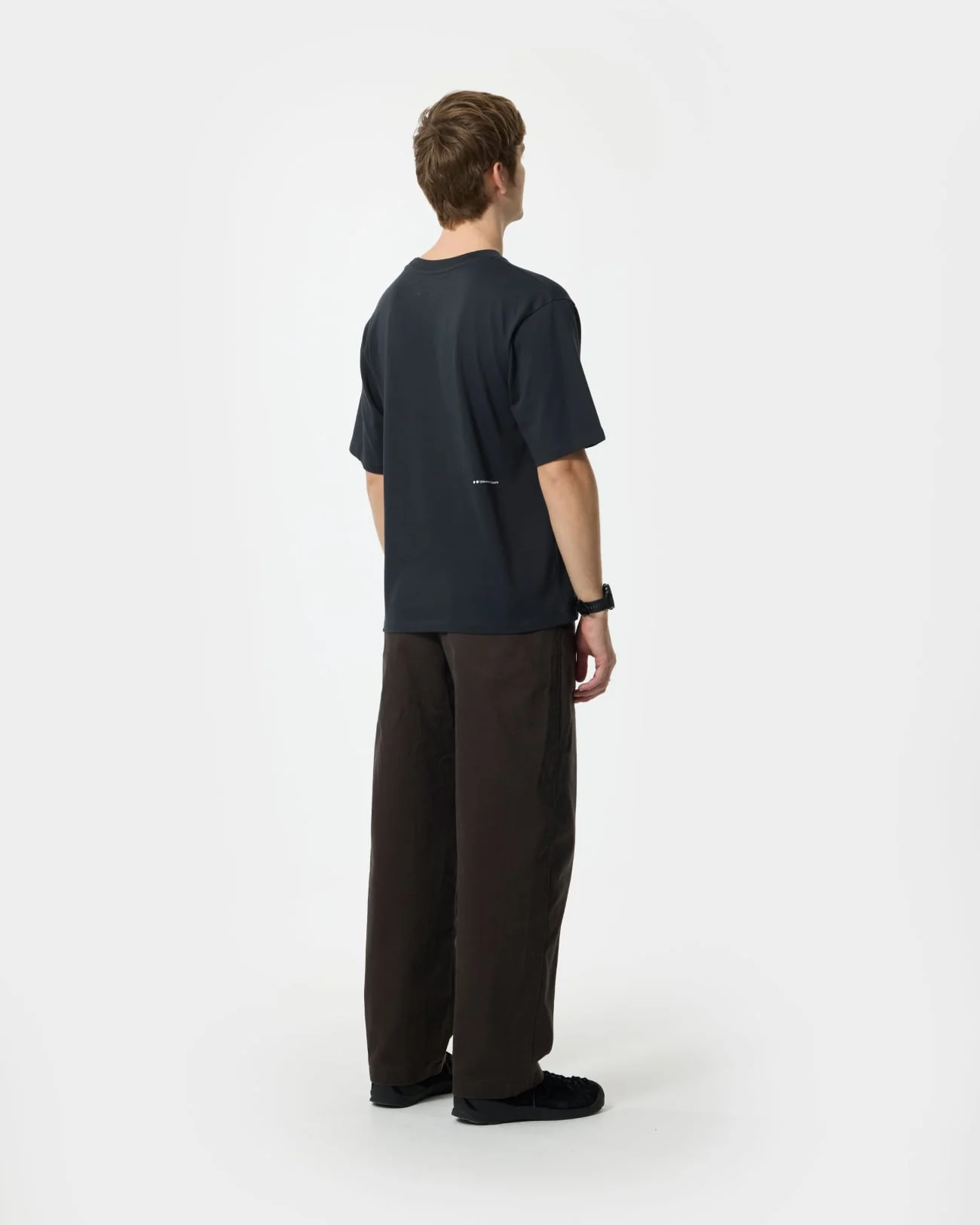 Unisex Short Sleeve Tee - Charcoal Black - Image 3