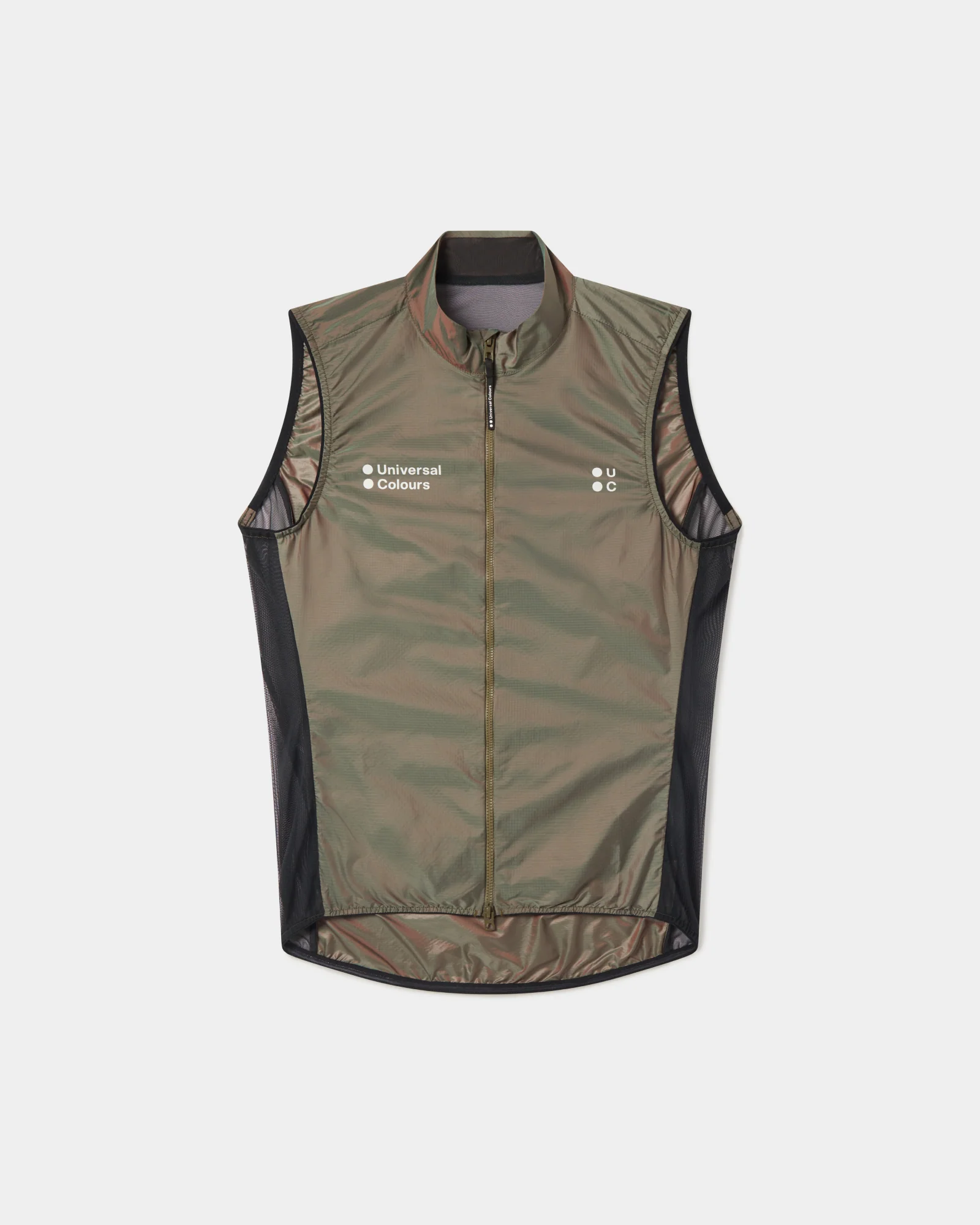 Unisex Spectrum Gilet 2.0 - Iridescent Green/Red
