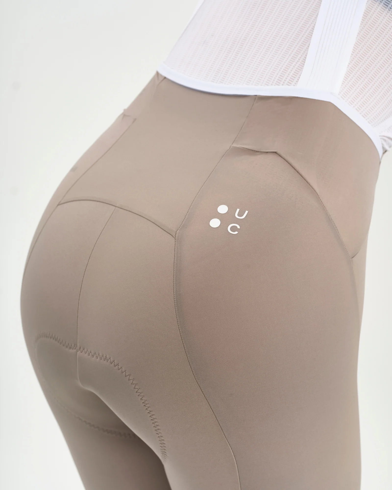 Women's Chroma Bib Short - Moon Grey - Image 3