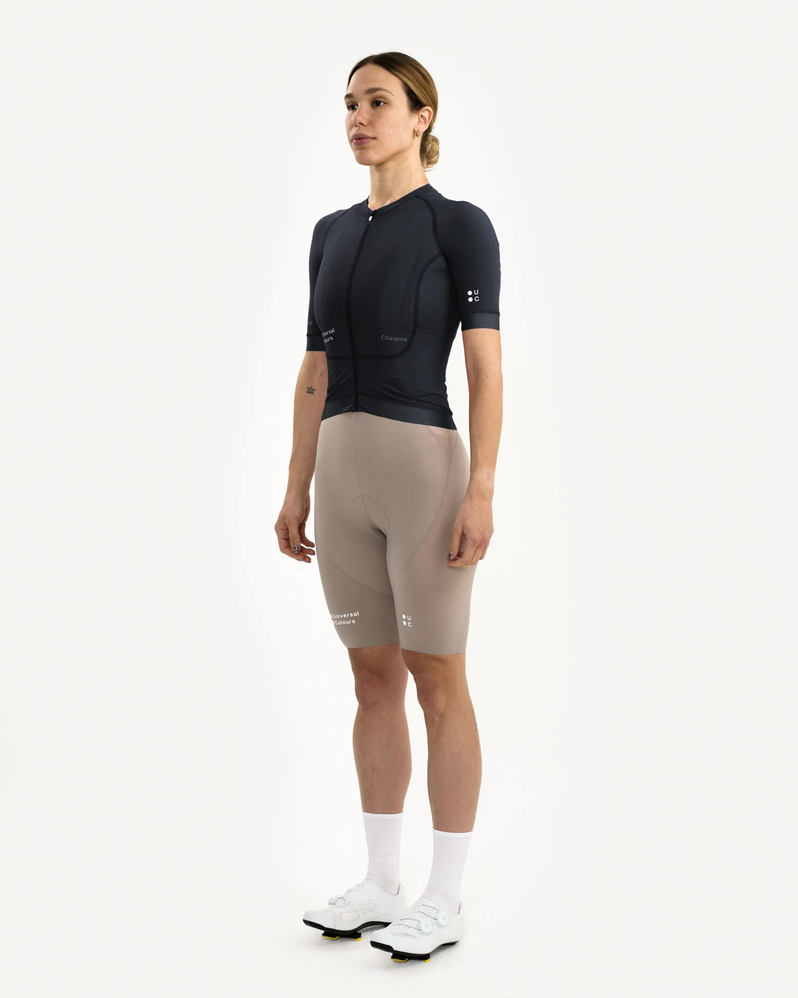 Women's Chroma Short Sleeve Jersey Black - Image 8