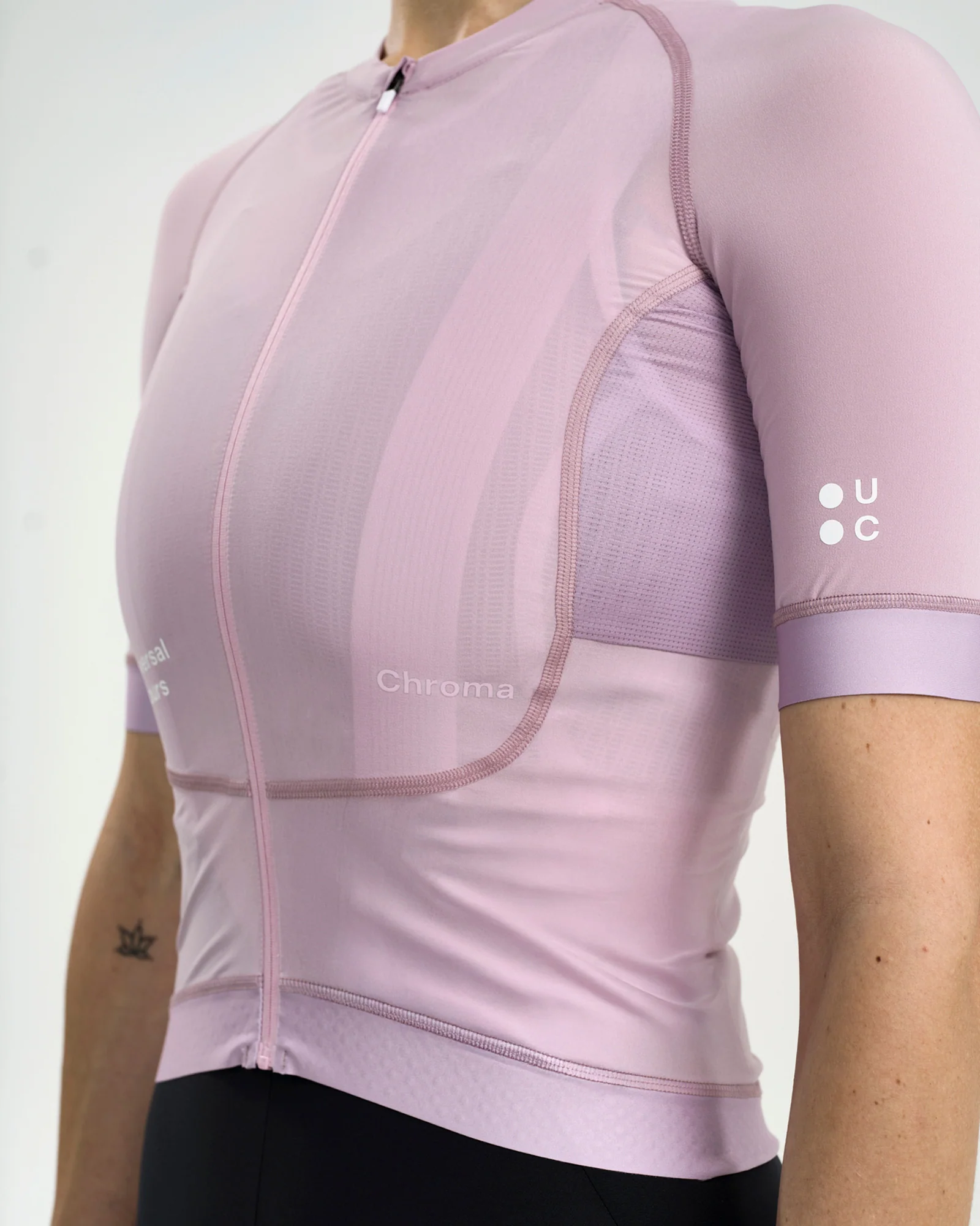 Women's Chroma Short Sleeve Jersey Washed Lilac - Image 6